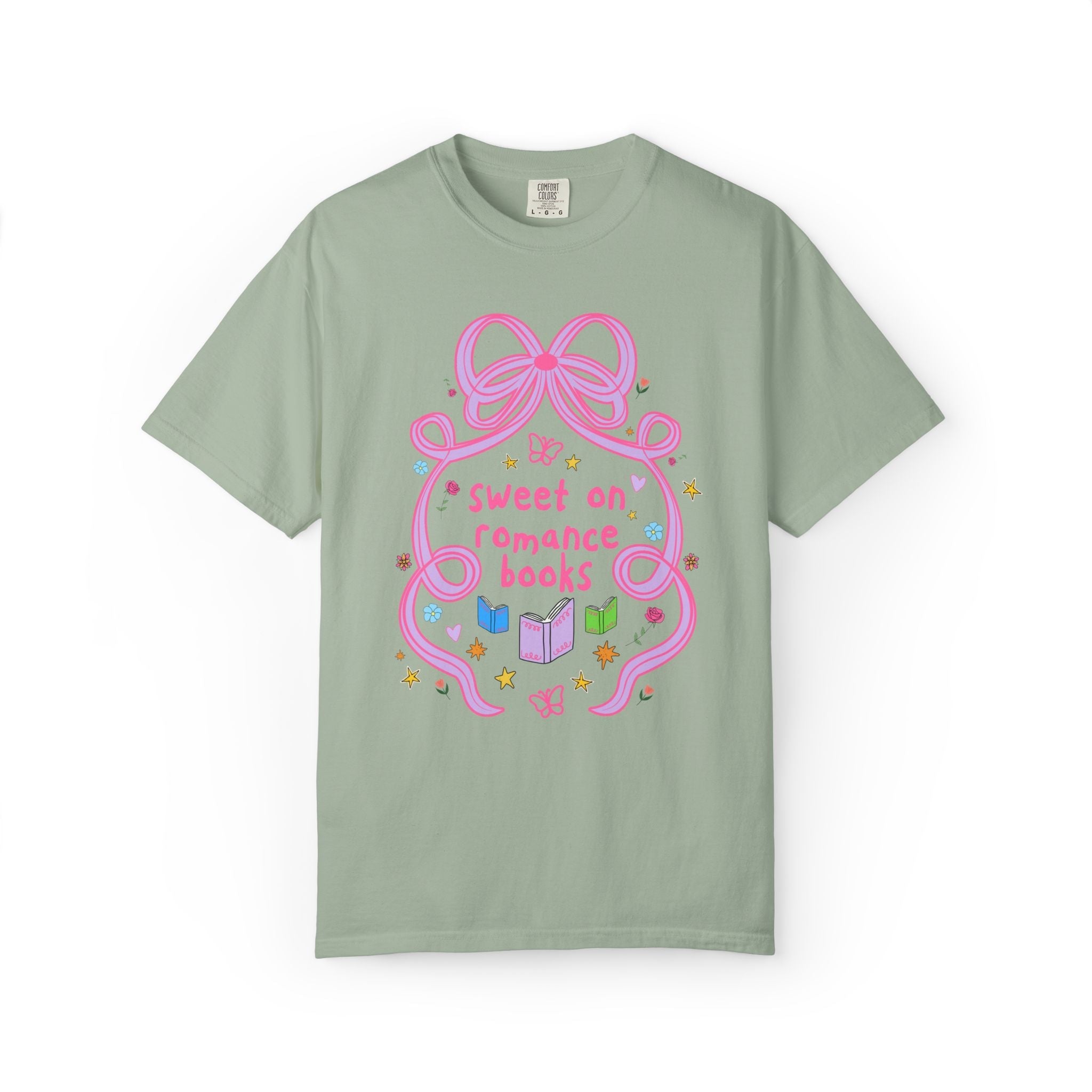 Sweet on Romance Books Tee - Opal and June