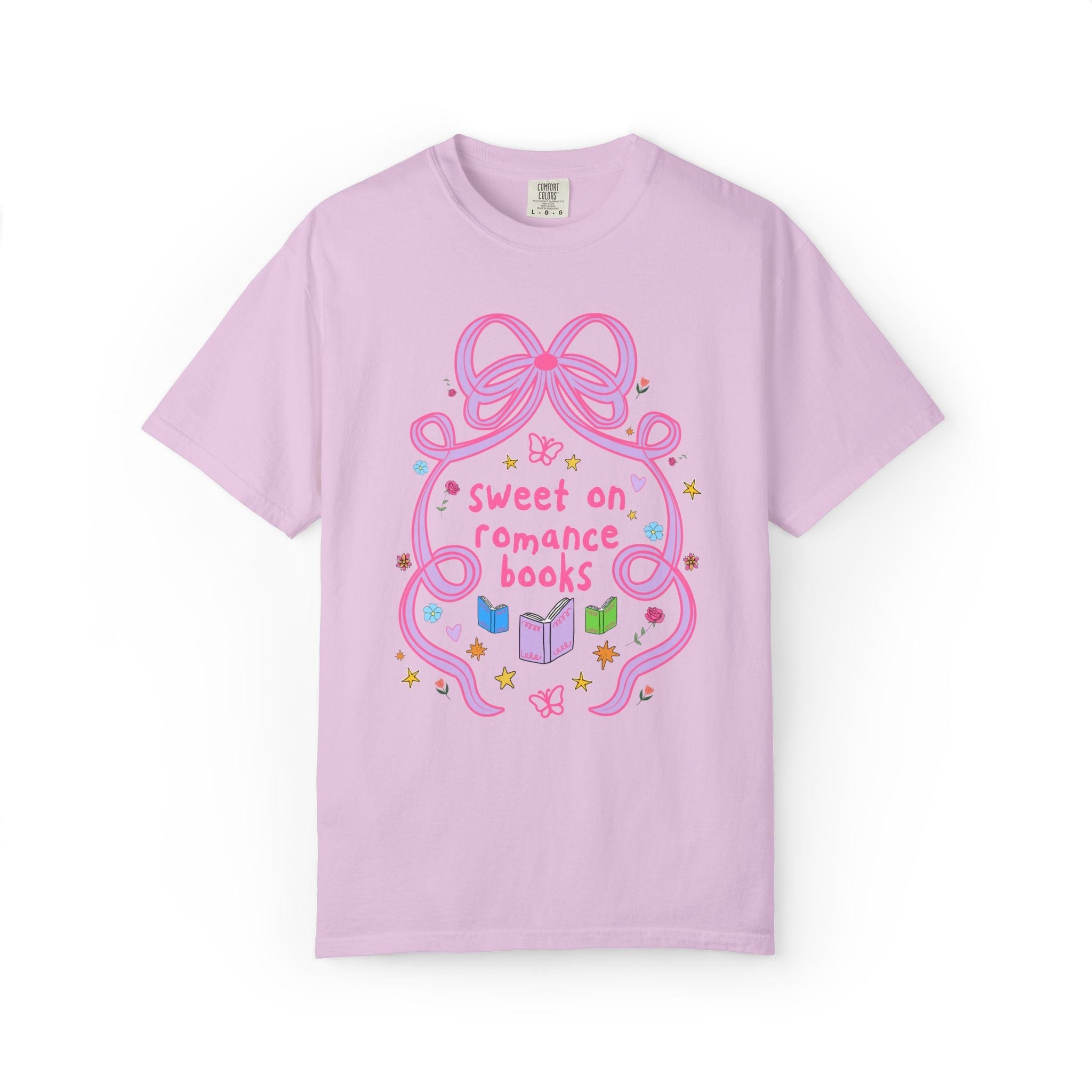 Sweet on Romance Books Tee - Opal and June