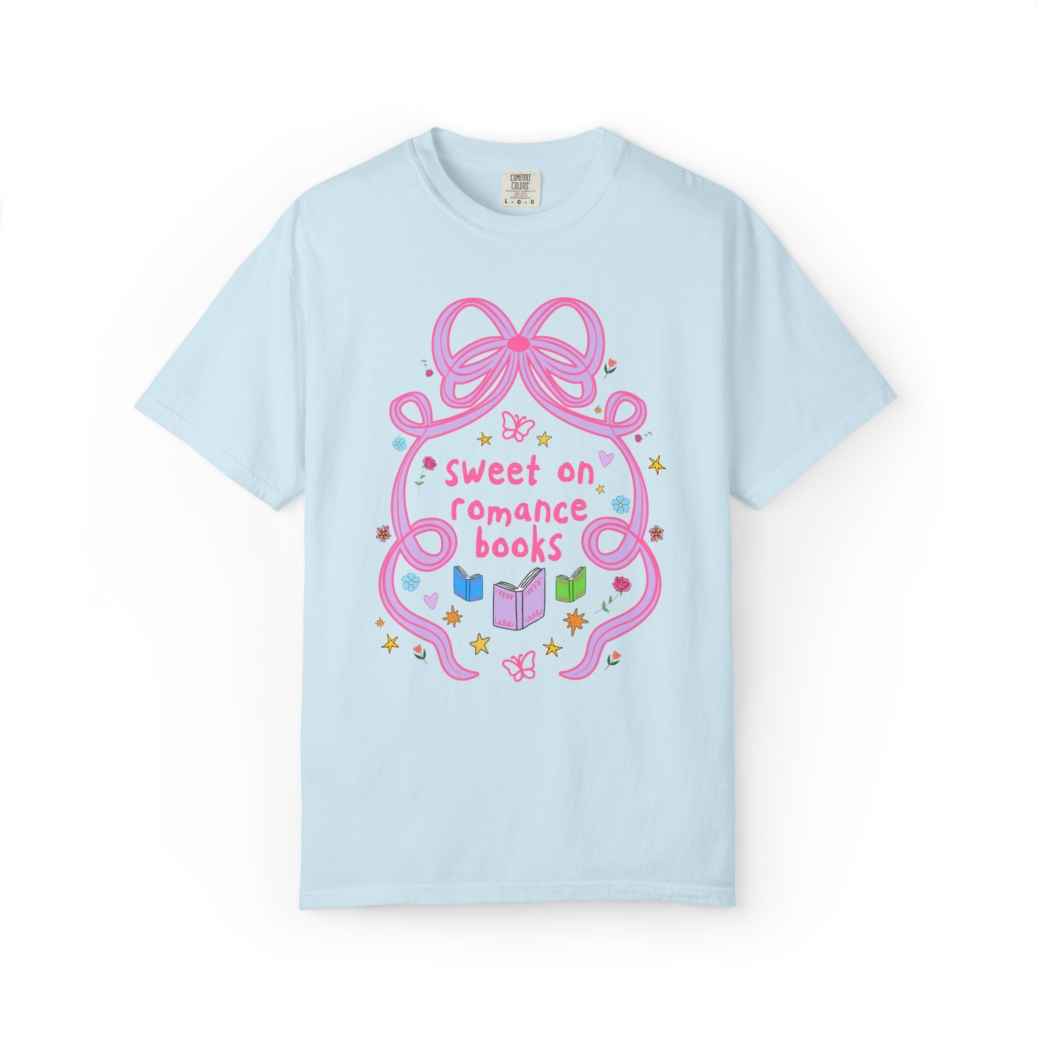 Sweet on Romance Books Tee - Opal and June