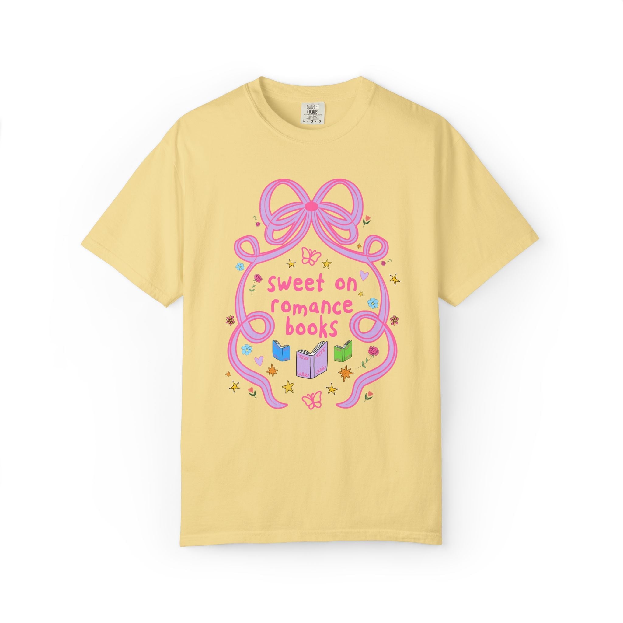 Sweet on Romance Books Tee - Opal and June