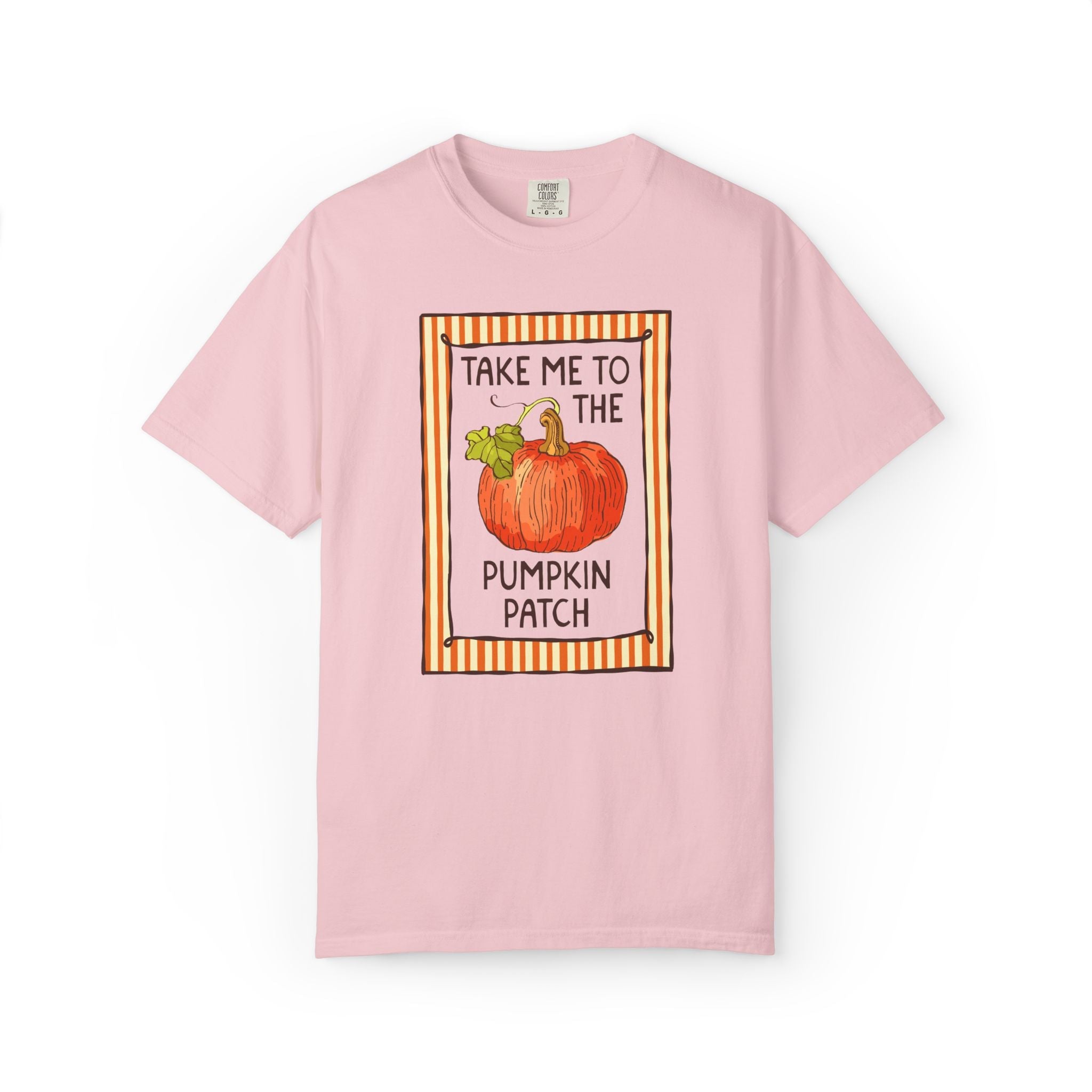 Take Me to the Pumpkin Patch: Halloween Teacher Tee Shirt for Friend Who Loves Pumpkins, Cute Matching Halloween Tee for Parents or Teacher - Opal and June