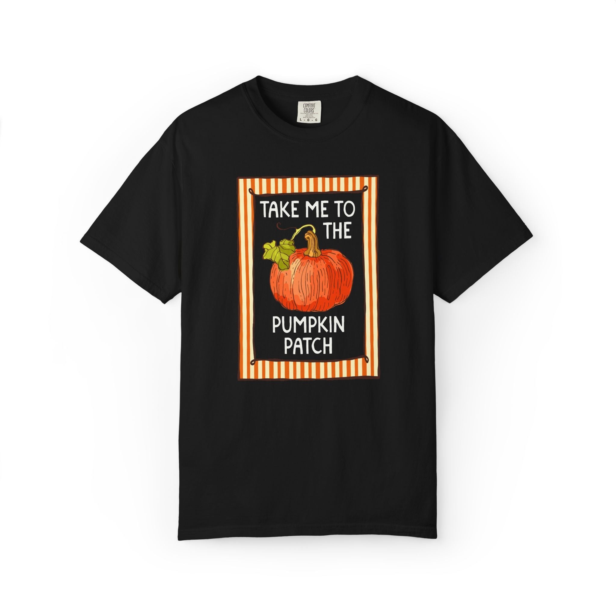 Take Me to the Pumpkin Patch: Halloween Teacher Tee Shirt for Friend Who Loves Pumpkins, Cute Matching Halloween Tee for Parents or Teacher - Opal and June