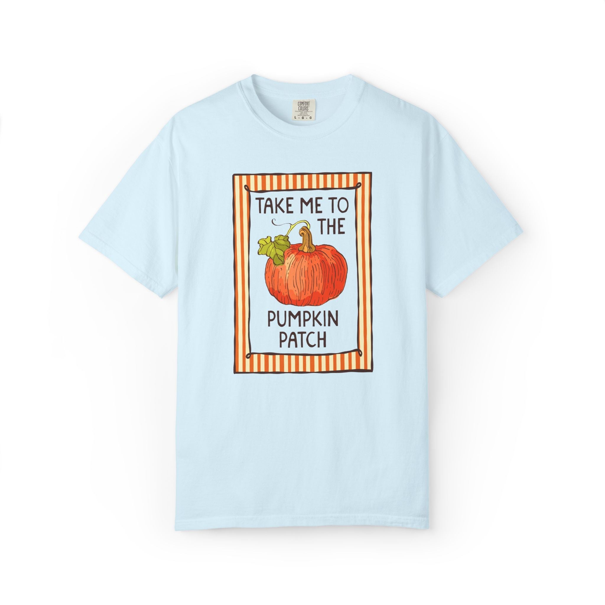 Take Me to the Pumpkin Patch: Halloween Teacher Tee Shirt for Friend Who Loves Pumpkins, Cute Matching Halloween Tee for Parents or Teacher - Opal and June