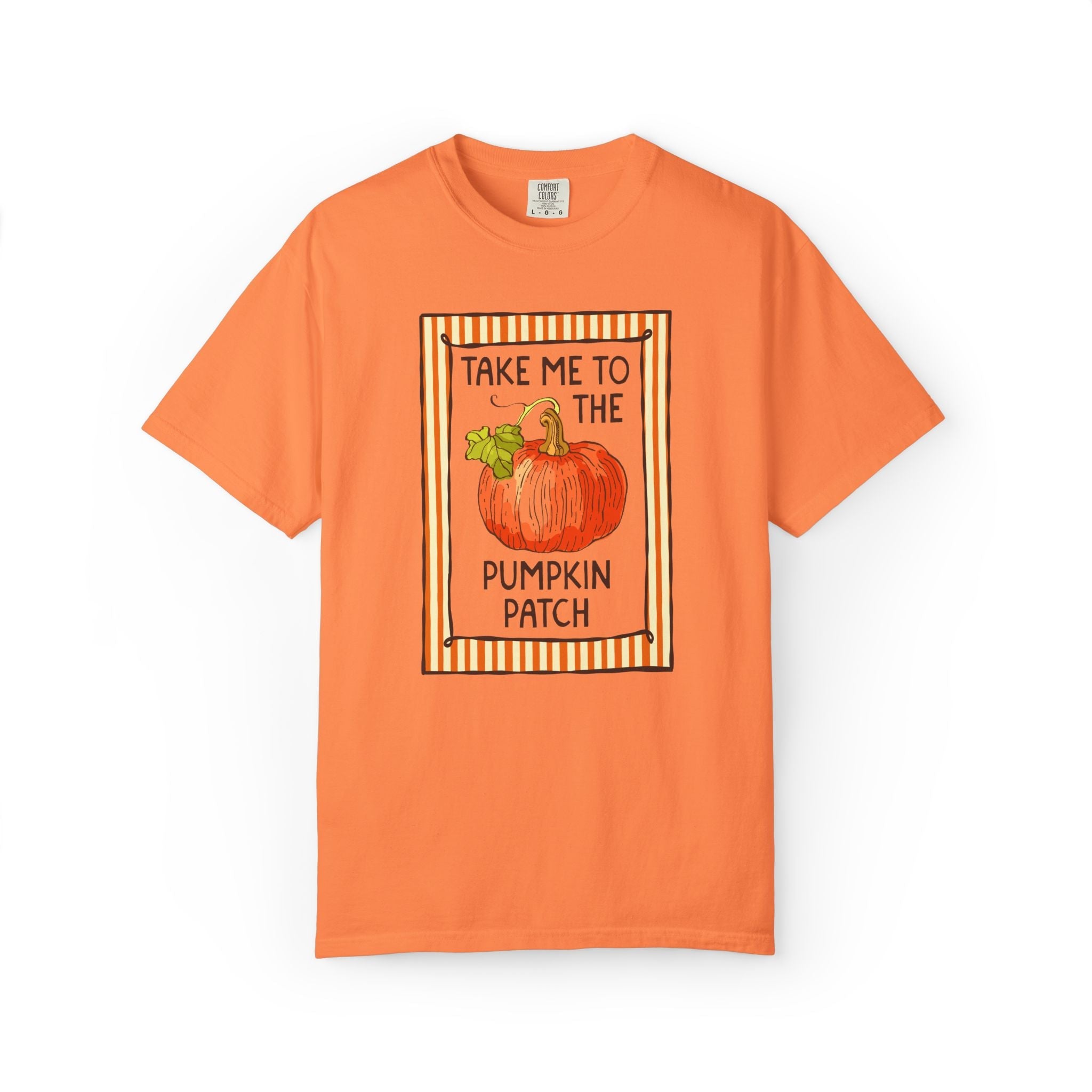 Take Me to the Pumpkin Patch: Halloween Teacher Tee Shirt for Friend Who Loves Pumpkins, Cute Matching Halloween Tee for Parents or Teacher - Opal and June
