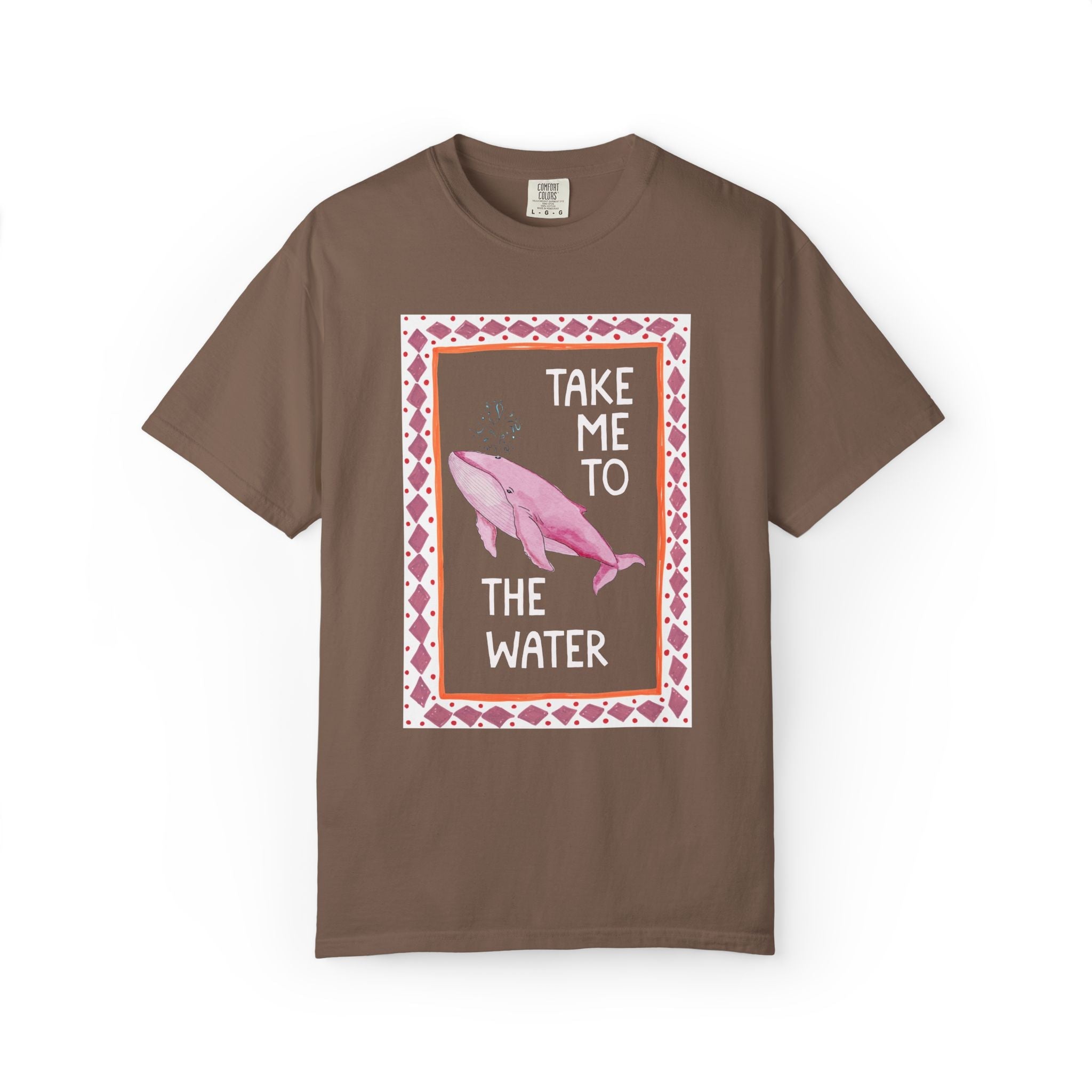 Take Me to the Water Whale Tee - Opal and June