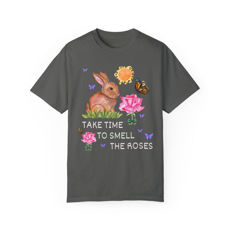 Take Time to Smell the Roses: Tee - Opal and June