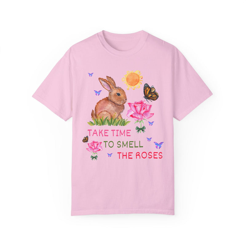 Take Time to Smell the Roses: Tee - Opal and June