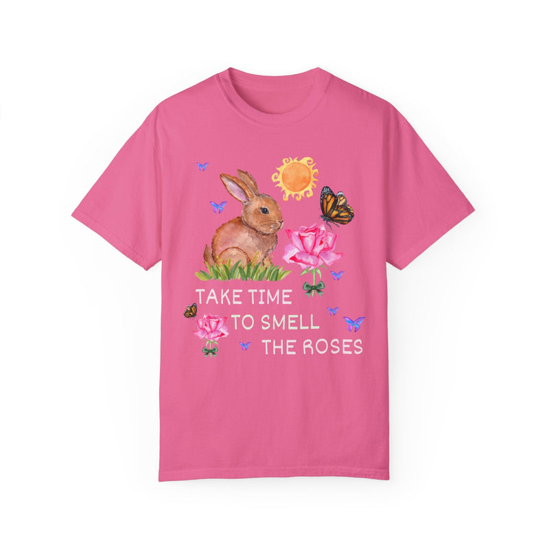 Take Time to Smell the Roses: Tee - Opal and June