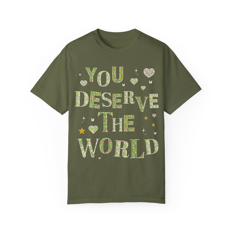 Tee: You Deserve the World - Opal and June