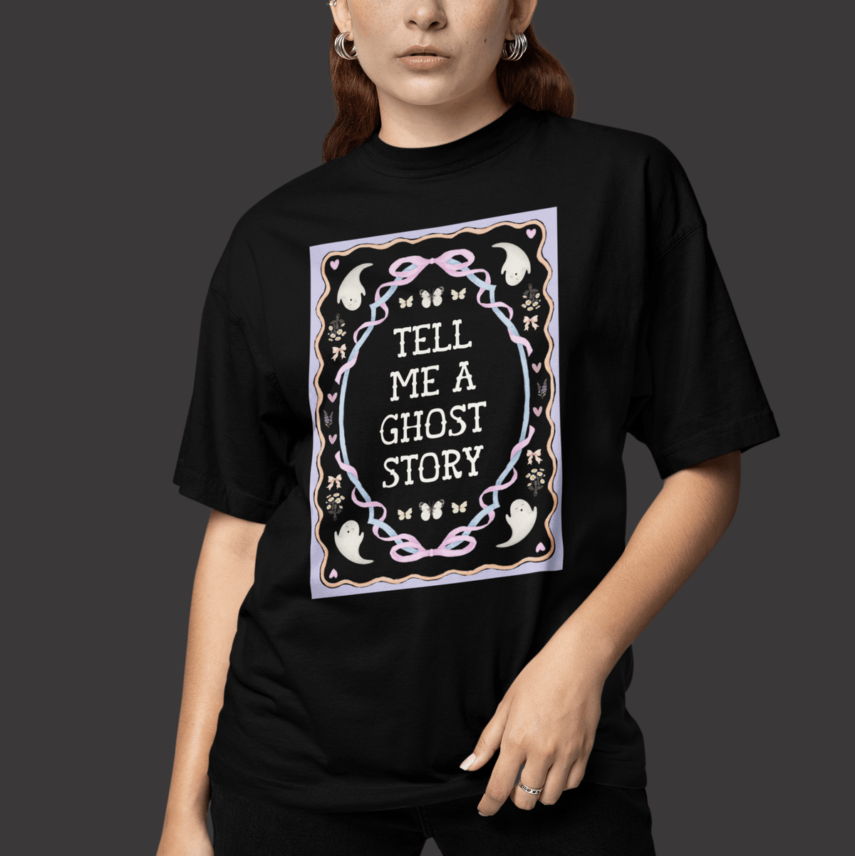 Tell Me a Ghost Story Cutecore Tee - Opal and June