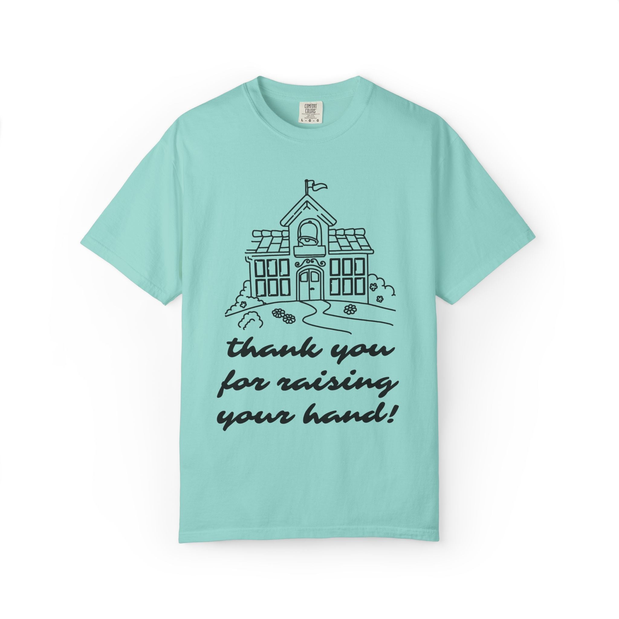 Thank You for Raising Your Hand Doodle School Tee - Opal and June