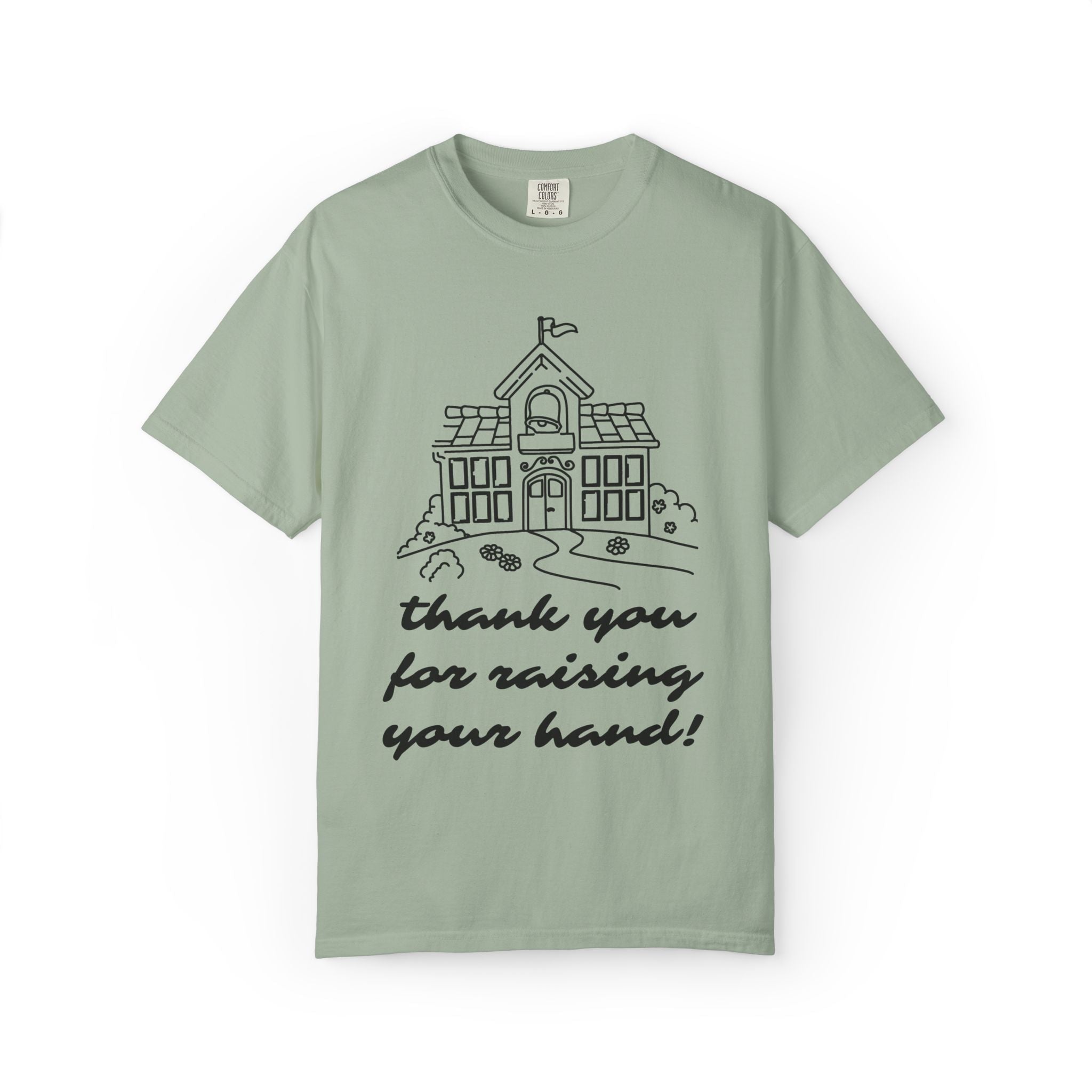 Thank You for Raising Your Hand Doodle School Tee - Opal and June