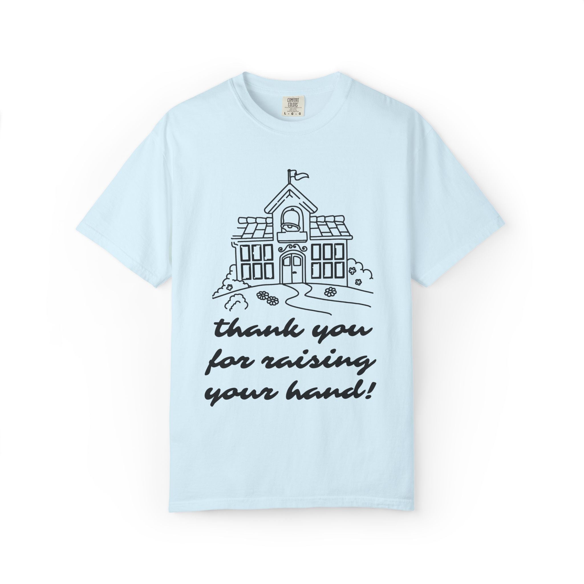 Thank You for Raising Your Hand Doodle School Tee - Opal and June
