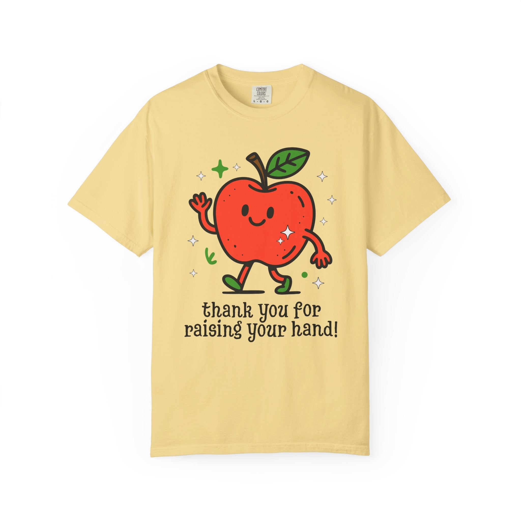 Thank You For Raising Your Hand Nostalgic Teacher T-Shirt | Funny Teacher Tee Shirt for High School Teacher, Early Childhood Education Major - Opal and June
