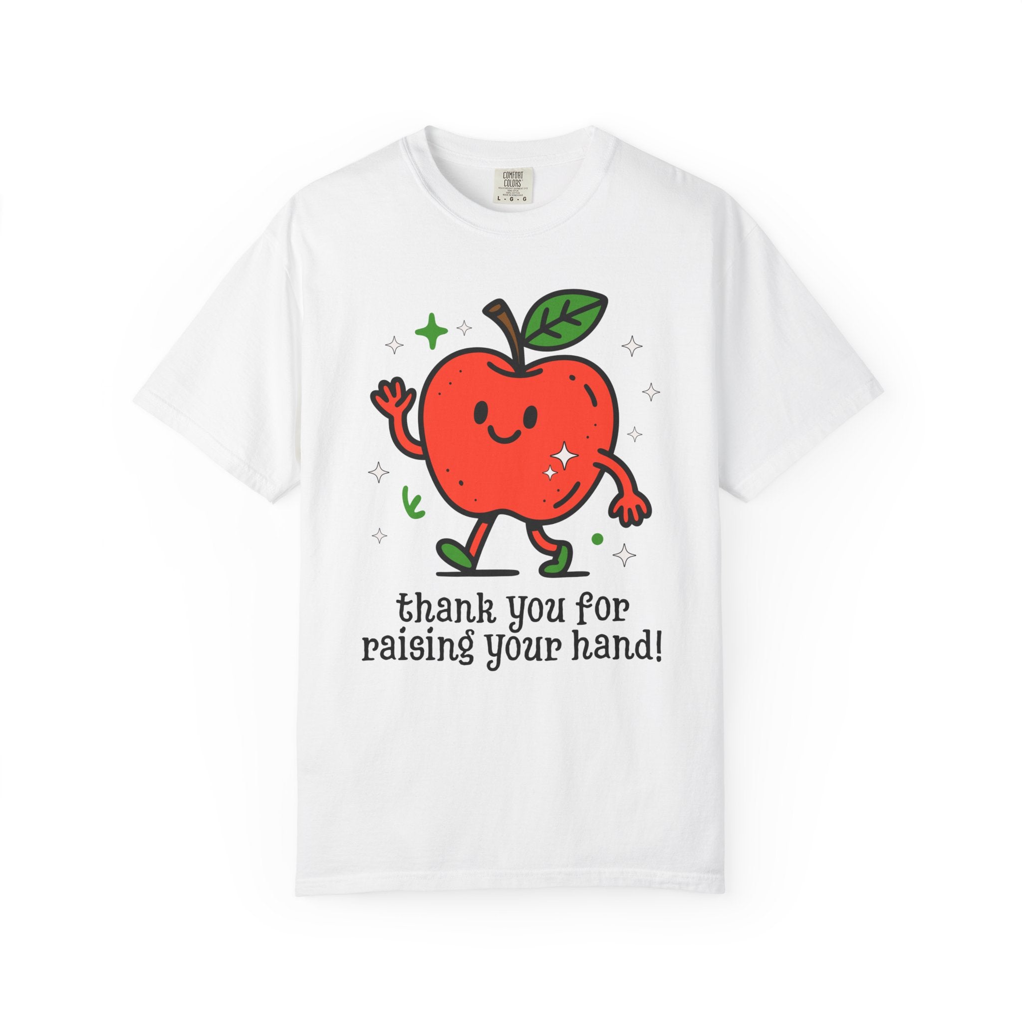 Thank You For Raising Your Hand Nostalgic Teacher T-Shirt | Funny Teacher Tee Shirt for High School Teacher, Early Childhood Education Major - Opal and June