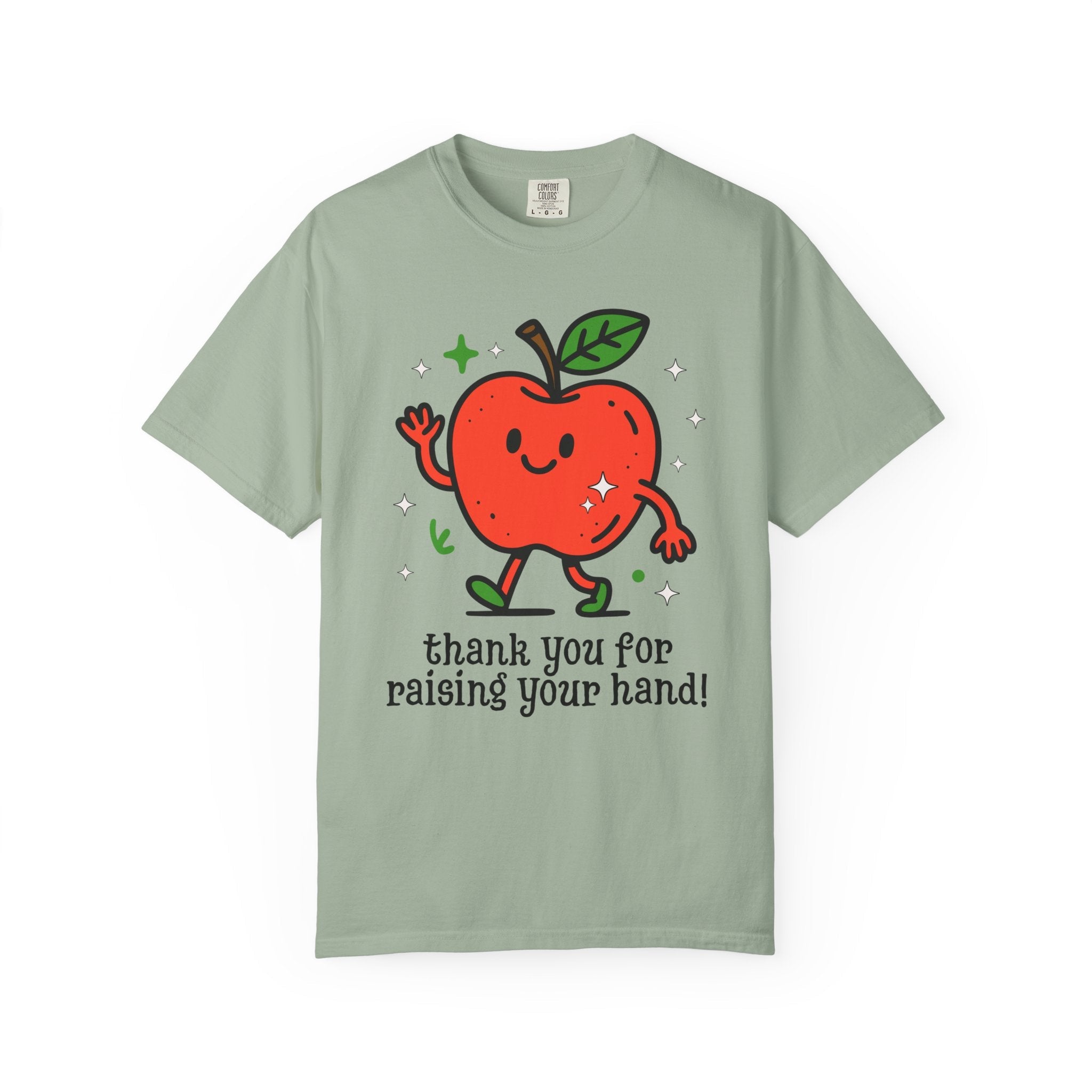 Thank You For Raising Your Hand Nostalgic Teacher T-Shirt | Funny Teacher Tee Shirt for High School Teacher, Early Childhood Education Major - Opal and June