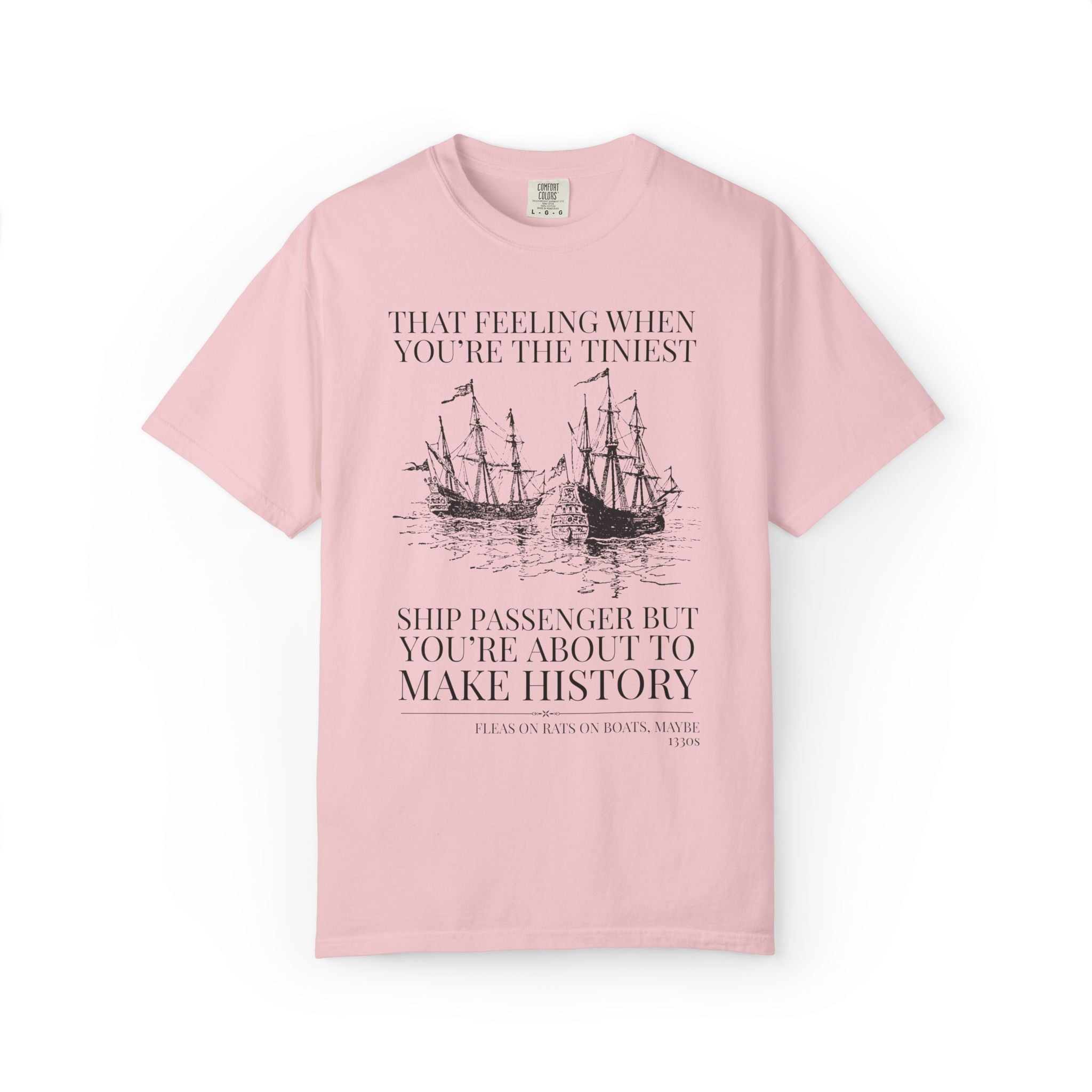 The Black Death Bubonic Plague History Buff Tee Shirt: 14th Century History, European Medieval Middle Ages T-Shirt with Vintage Aesthetic - Opal and June