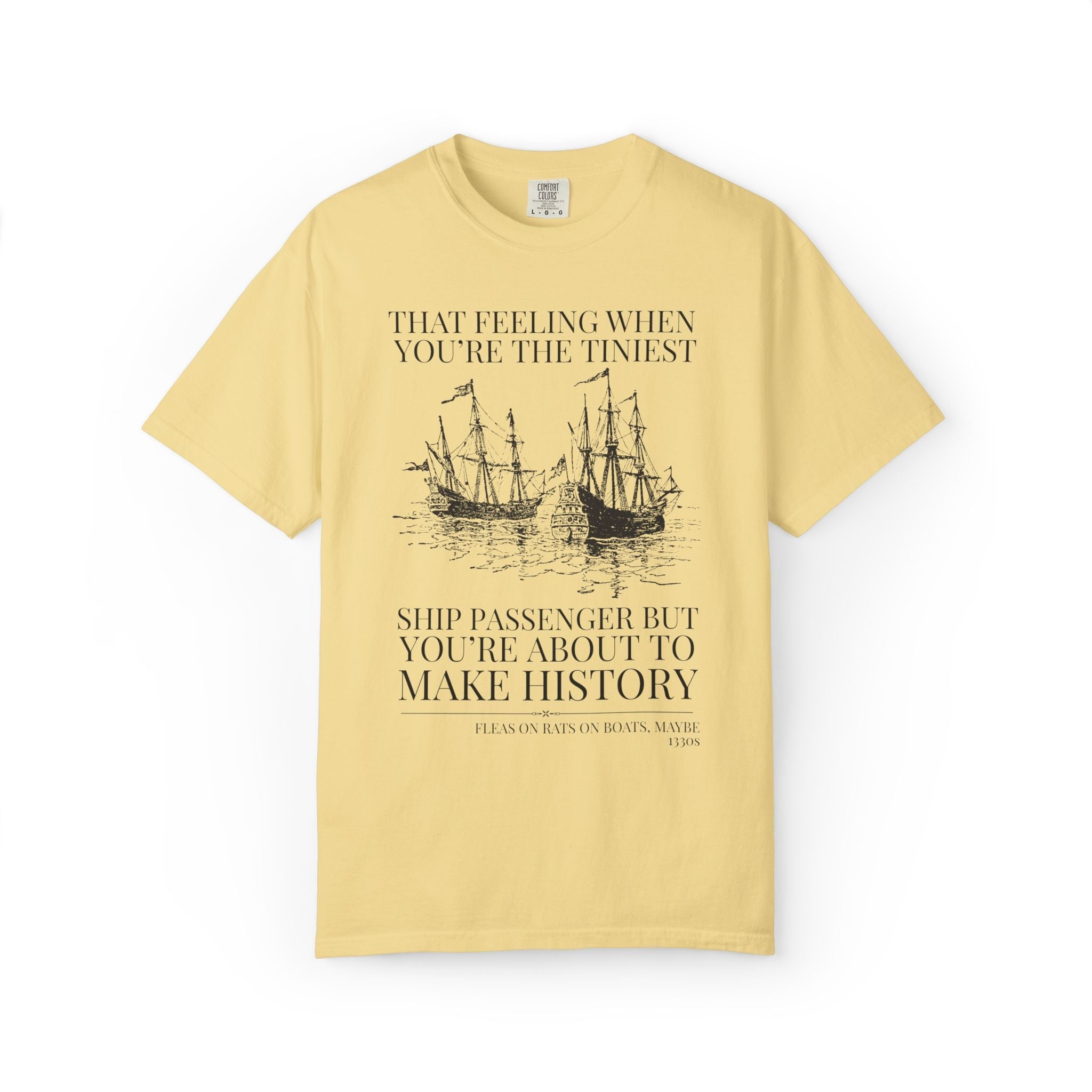 The Black Death Bubonic Plague History Buff Tee Shirt: 14th Century History, European Medieval Middle Ages T-Shirt with Vintage Aesthetic - Opal and June