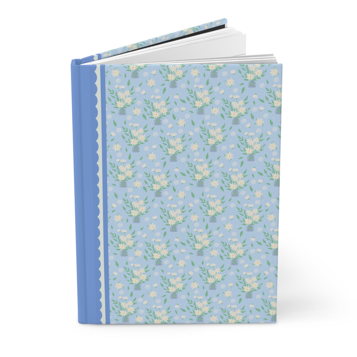The Book Was Better and Here's One Hundred Reasons Why: Blue Floral Notebook for Book Lover, Silly Bookish Gift for Reader or Bookworm - Opal and June