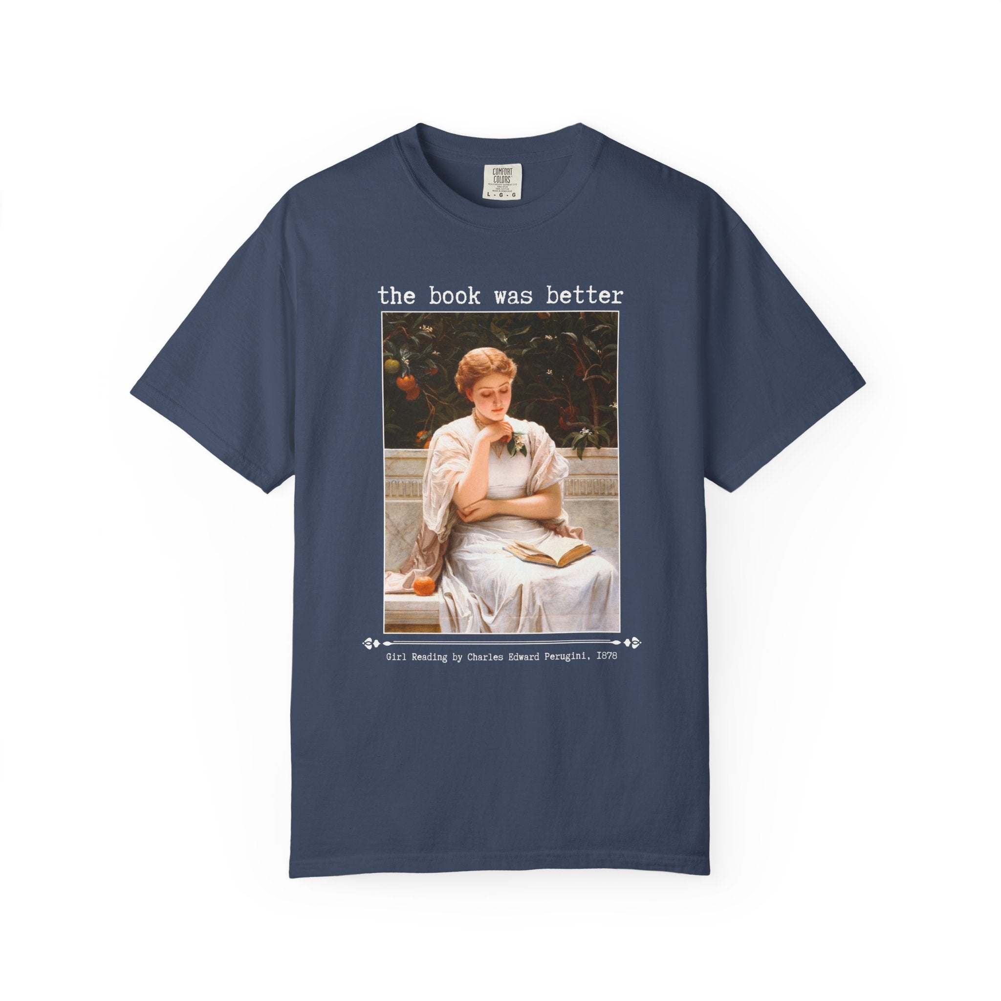 The Book Was Better Art History Book Lover Tee Shirt - Opal and June