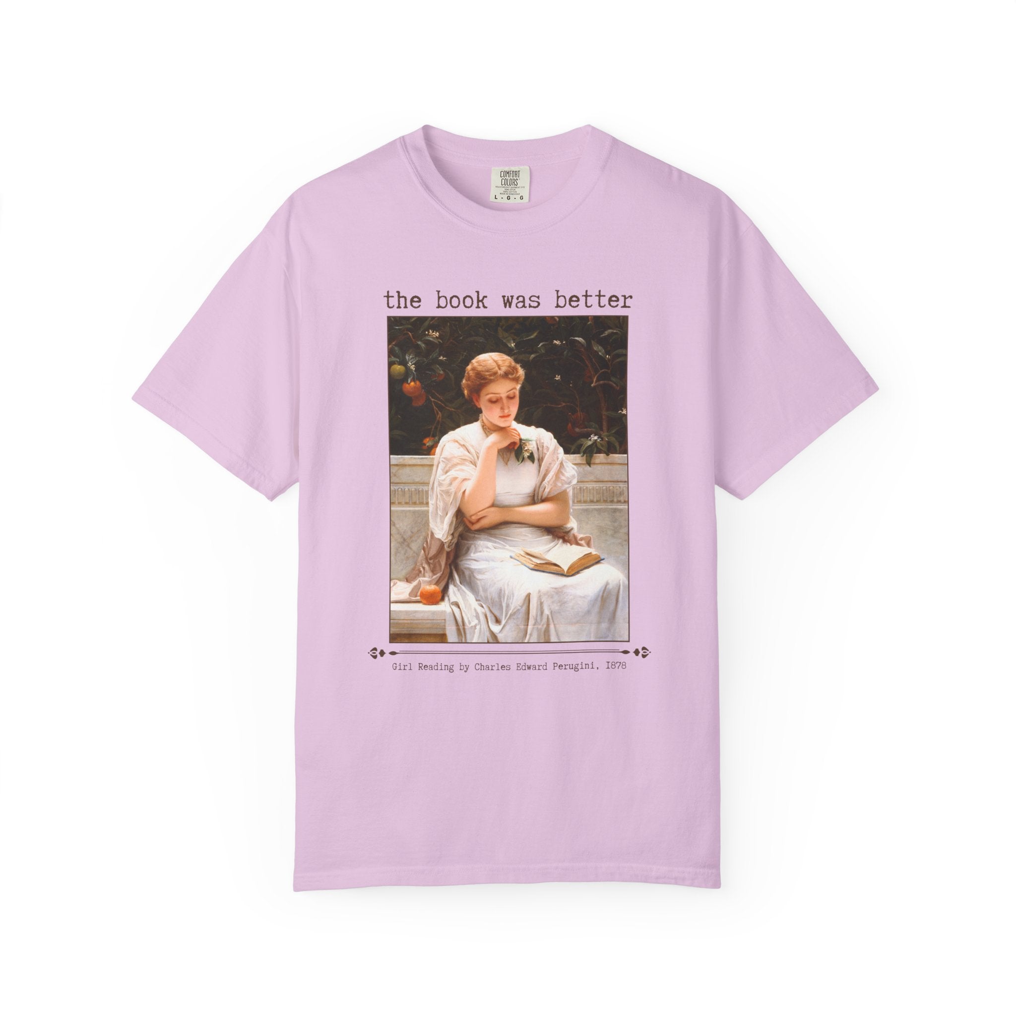 The Book Was Better Art History Book Lover Tee Shirt - Opal and June