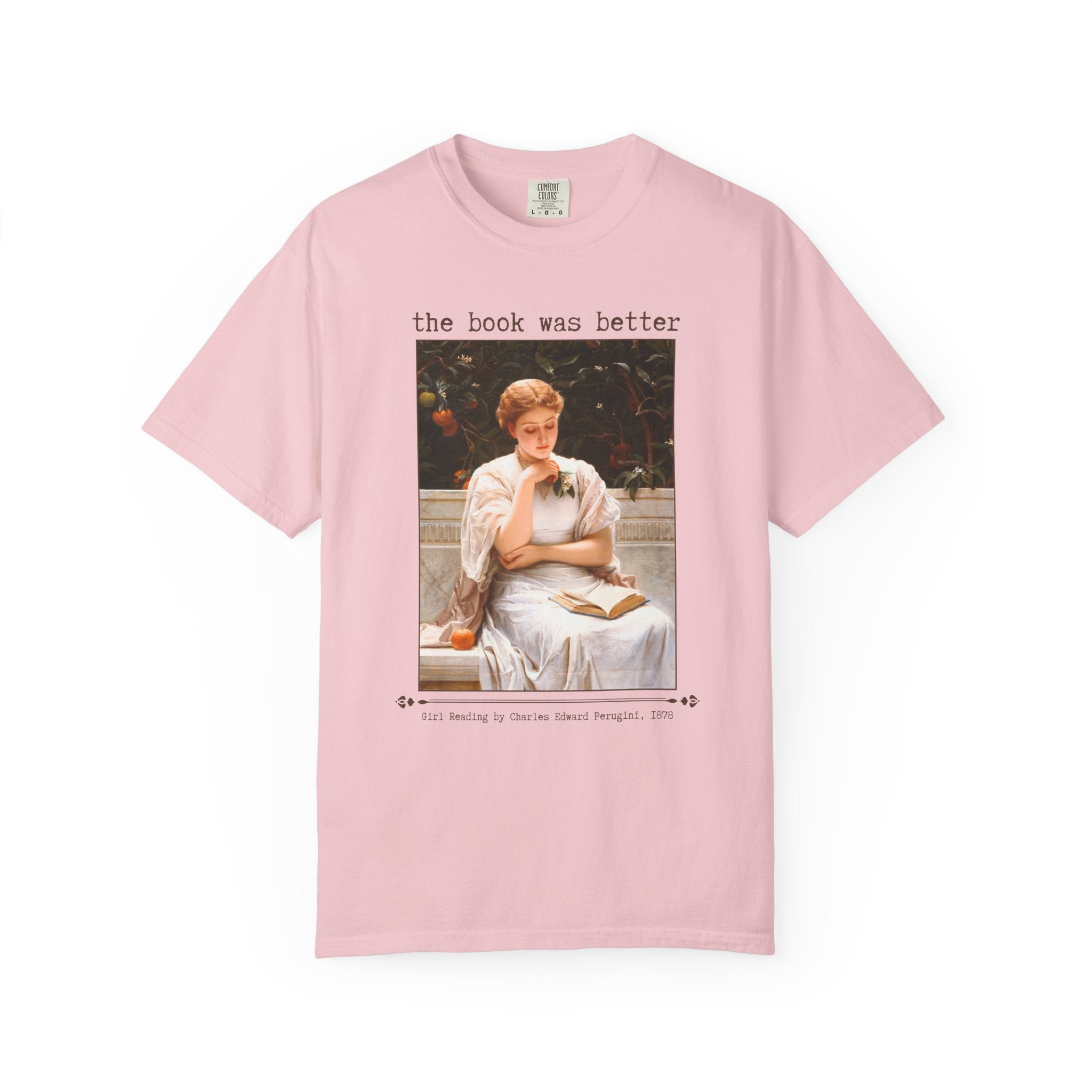 The Book Was Better Art History Book Lover Tee Shirt - Opal and June