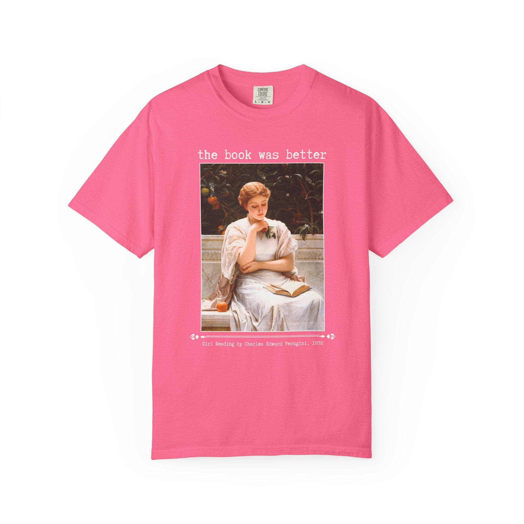 The Book Was Better Art History Book Lover Tee Shirt - Opal and June