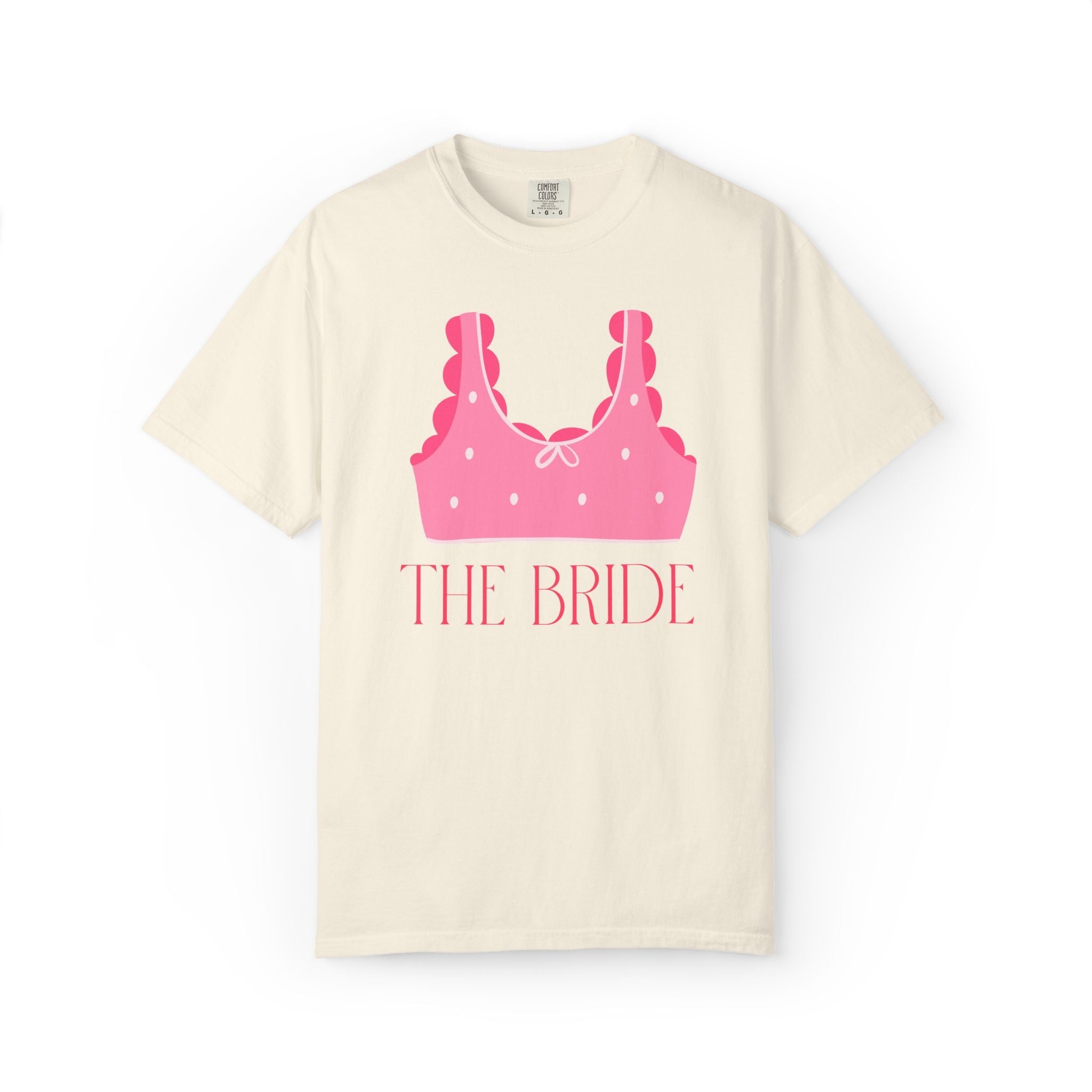 The Bride and The Babes Nostalgic Tee for Bachelorette Party, Cute Matching Bridal Party Tee for Beach or Pool, Shirt for Wedding Week - Opal and June