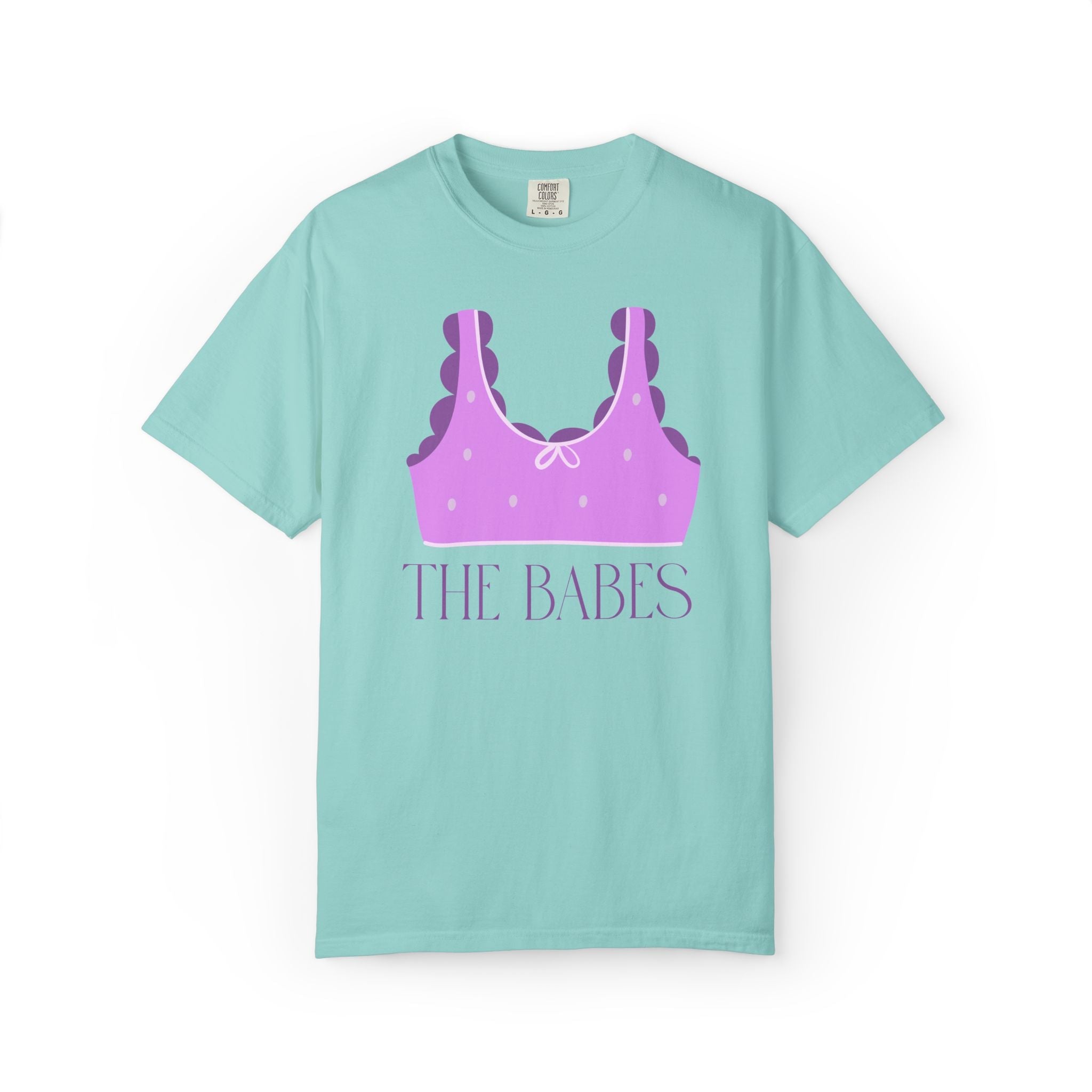 The Bride and The Babes Nostalgic Tee for Bachelorette Party, Cute Matching Bridal Party Tee for Beach or Pool, Shirt for Wedding Week - Opal and June