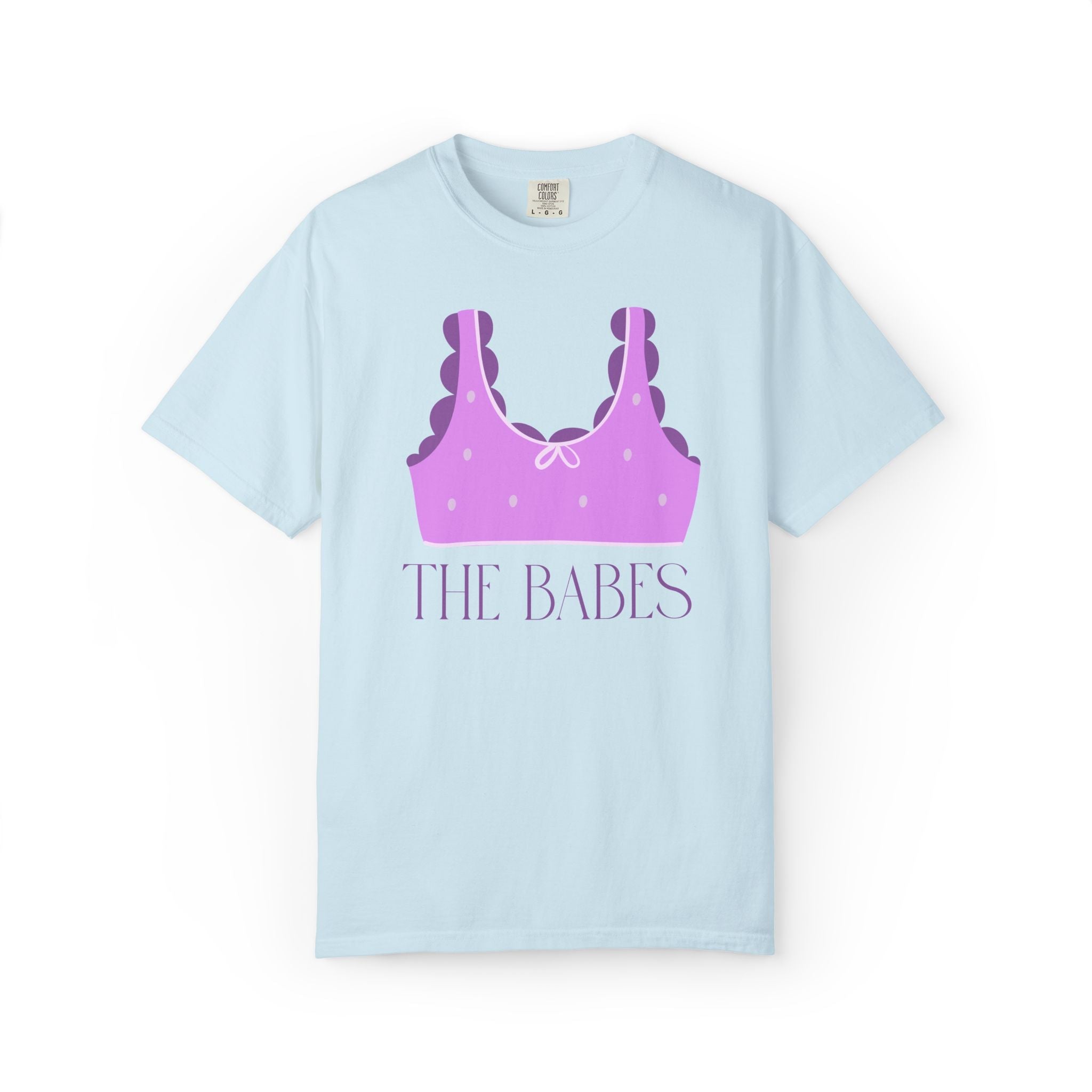 The Bride and The Babes Nostalgic Tee for Bachelorette Party, Cute Matching Bridal Party Tee for Beach or Pool, Shirt for Wedding Week - Opal and June