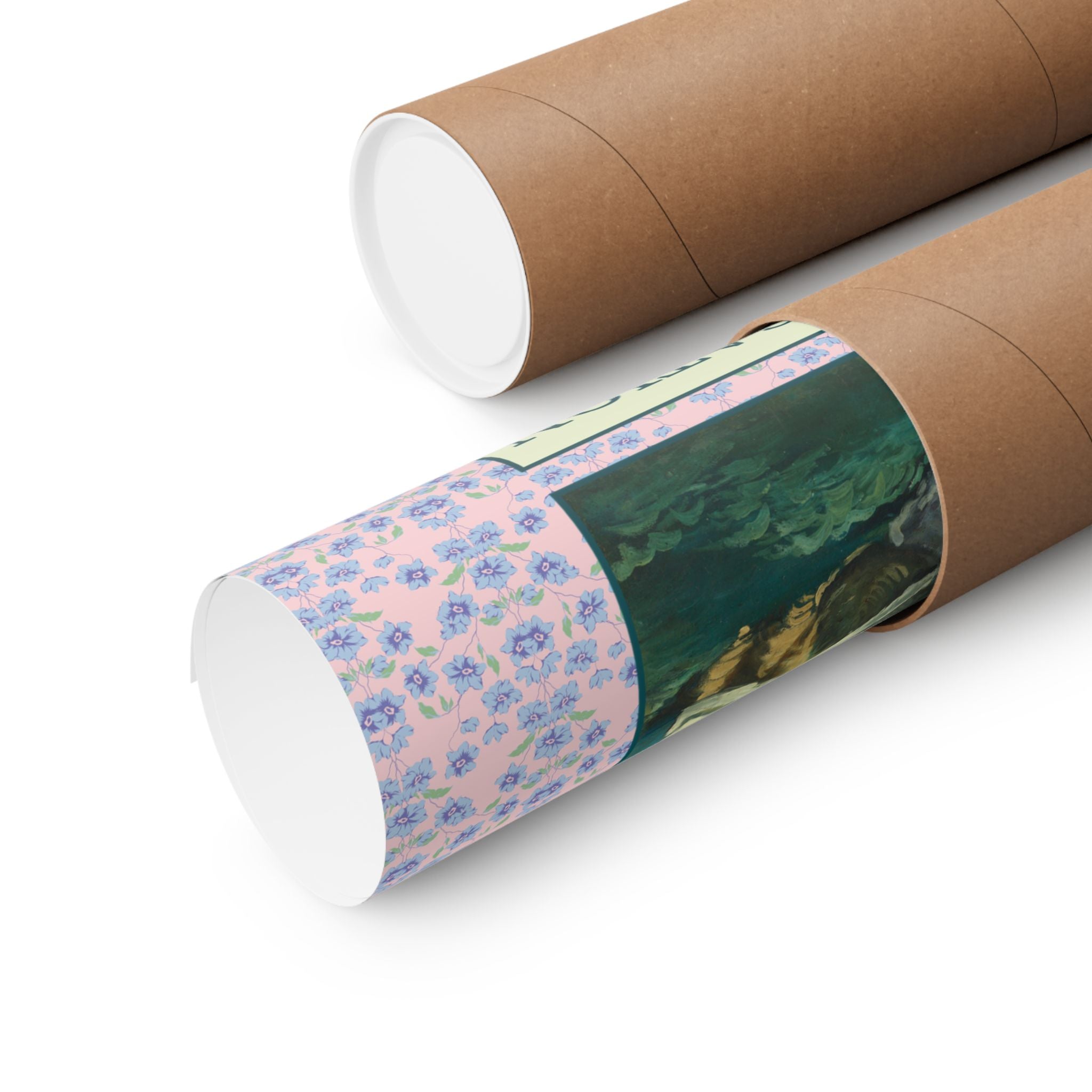 The Conversation by Paul Cezanne: Floral Giclee Poster Print, 19th Century Art, European Art History, Humanities Major, Social Studies Gift - Opal and June