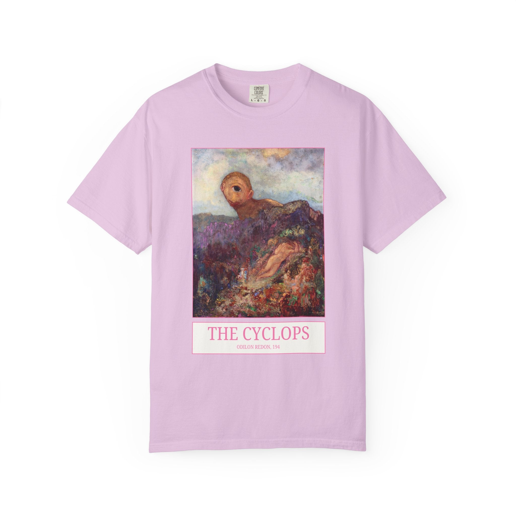 The Cyclops by Odilon Redon, French Art History T-Shirt, Post Impressionist Symbolism Art Movement, Humanities Major Gift, 19th Century Art - Opal and June