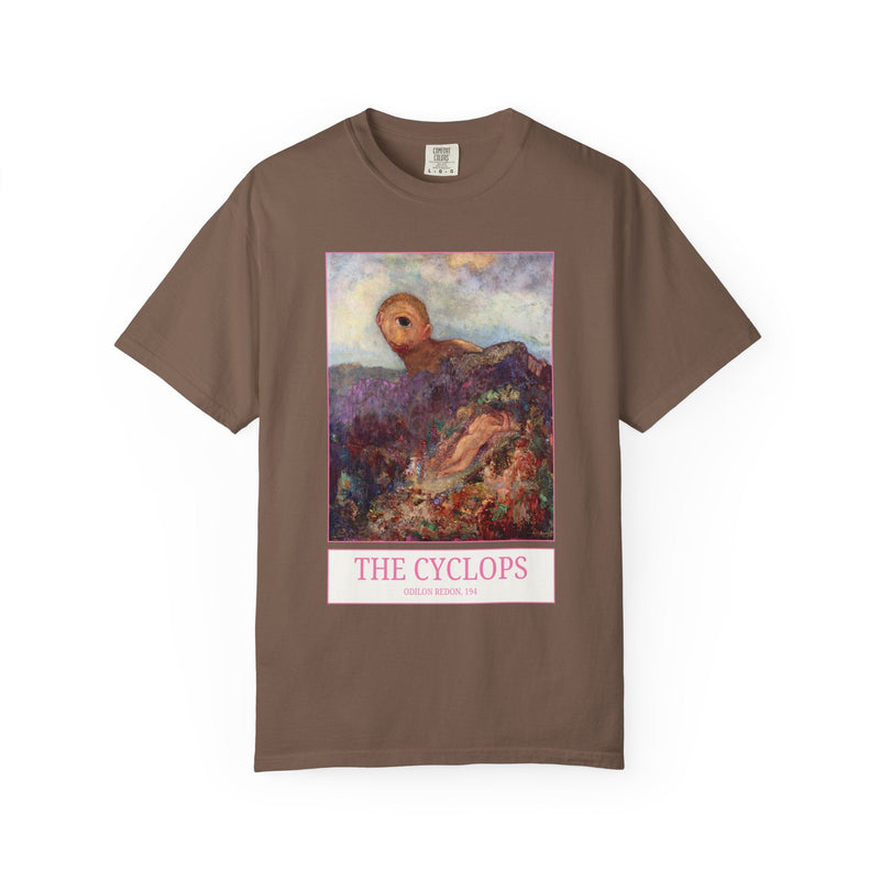 The Cyclops by Odilon Redon, French Art History T-Shirt, Post Impressionist Symbolism Art Movement, Humanities Major Gift, 19th Century Art - Opal and June