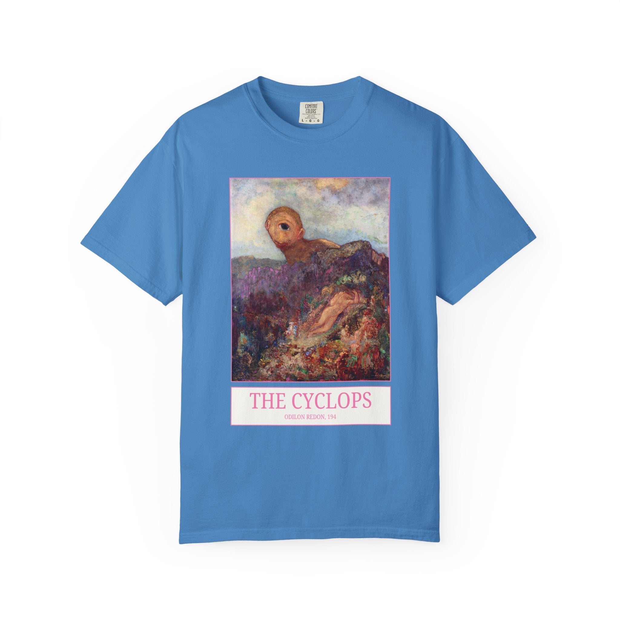 The Cyclops by Odilon Redon, French Art History T-Shirt, Post Impressionist Symbolism Art Movement, Humanities Major Gift, 19th Century Art - Opal and June