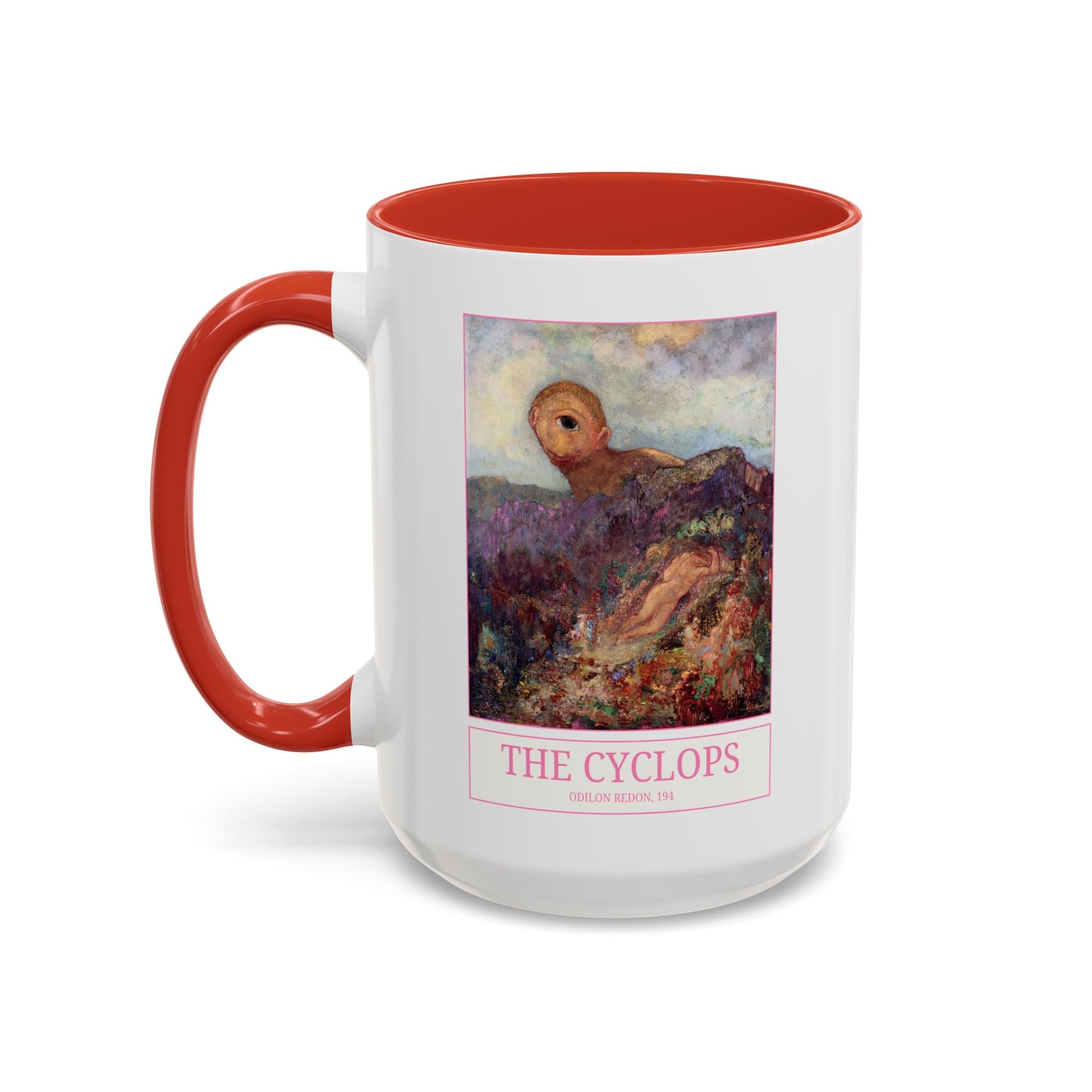 The Cyclops by Odilon Redon Mug - Opal and June