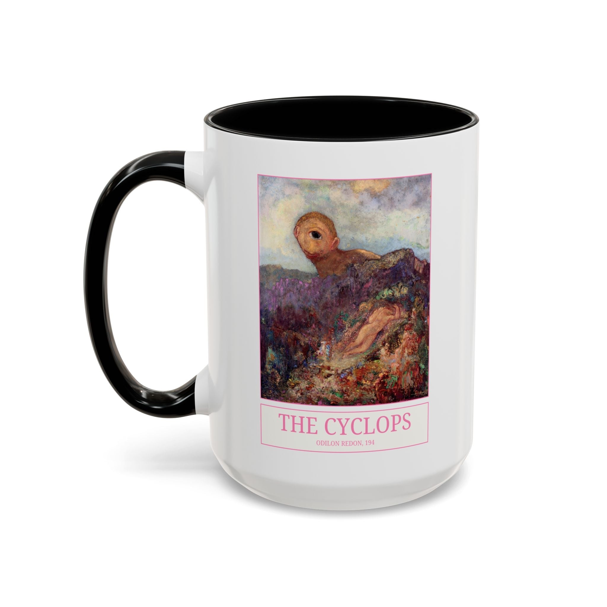 The Cyclops by Odilon Redon Mug - Opal and June
