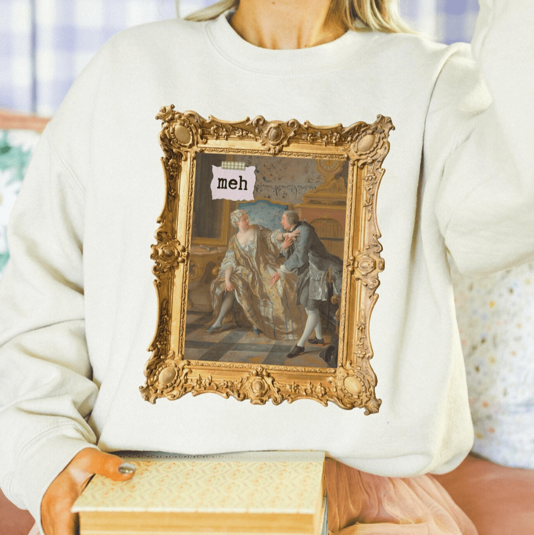 The Garter by de Troy: Sweatshirt - Opal and June