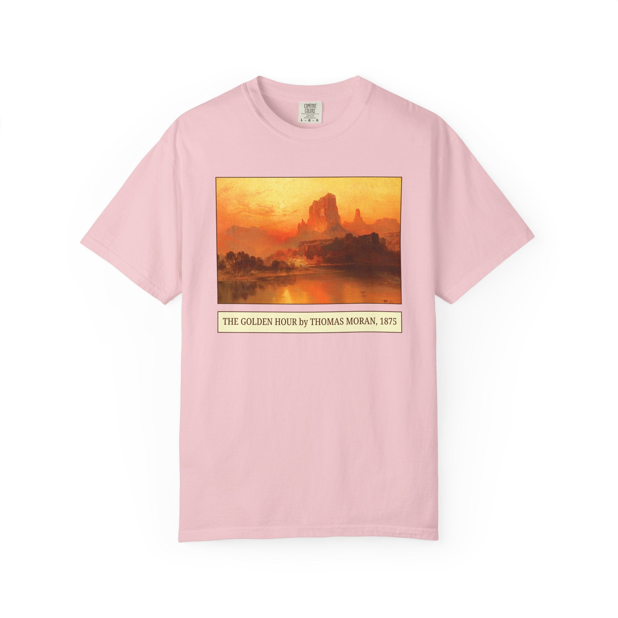 The Golden Hour Painting by Thomas Moran - Opal and June