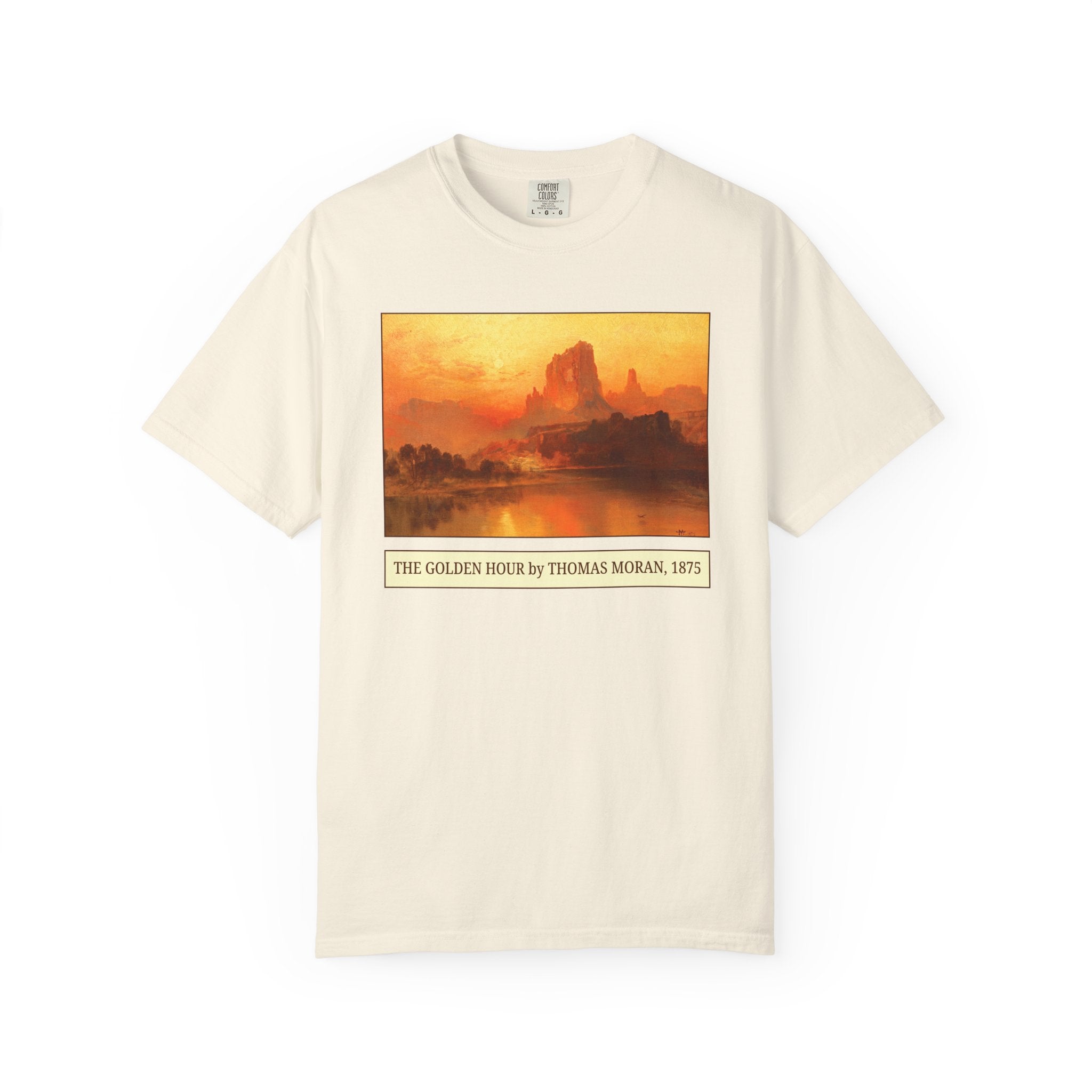 The Golden Hour Painting by Thomas Moran - Opal and June