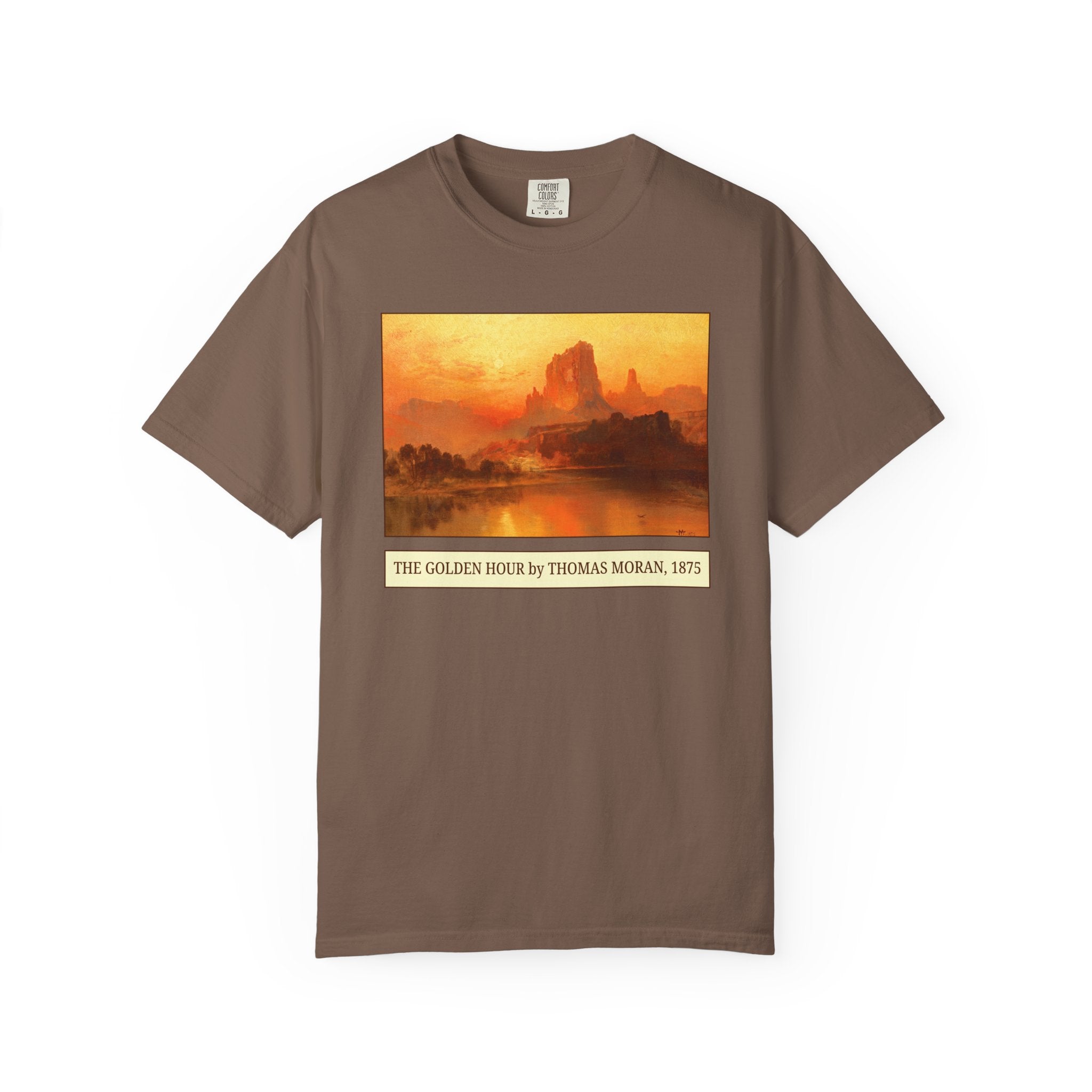 The Golden Hour Painting by Thomas Moran - Opal and June