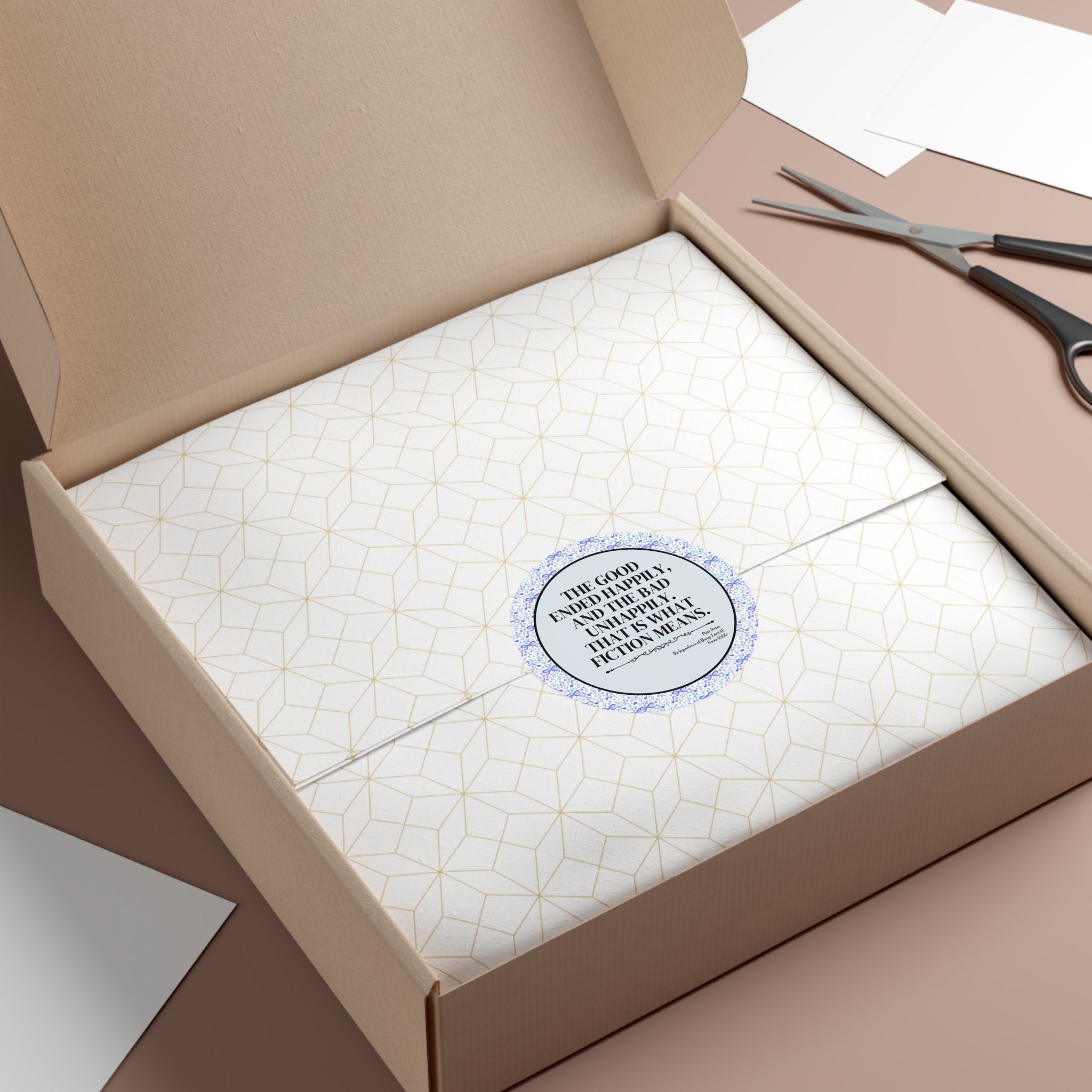 The Importance of Being Earnest by Oscar Wilde Sticker, 19th Century Book Lover Present, Bookish Gift for Bookworm, Literature Professor - Opal and June