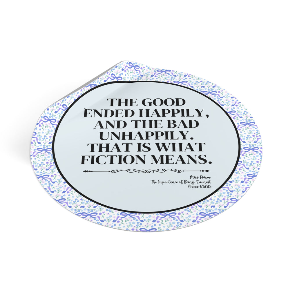 The Importance of Being Earnest by Oscar Wilde Sticker, 19th Century Book Lover Present, Bookish Gift for Bookworm, Literature Professor - Opal and June