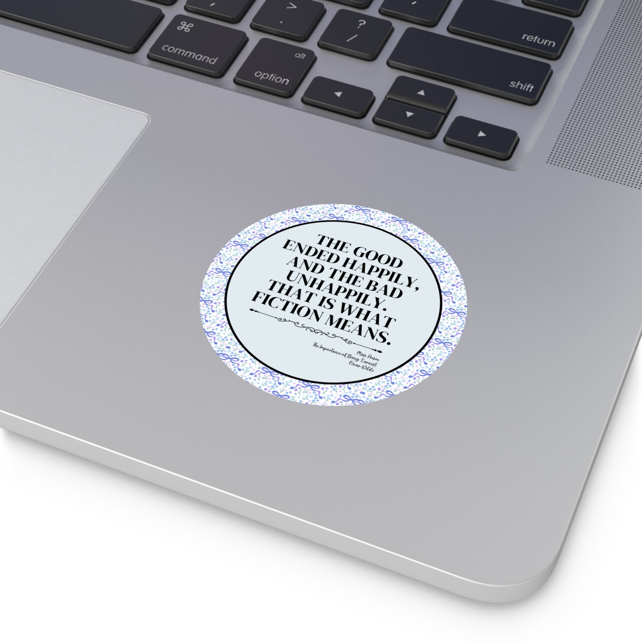 The Importance of Being Earnest by Oscar Wilde Sticker, 19th Century Book Lover Present, Bookish Gift for Bookworm, Literature Professor - Opal and June