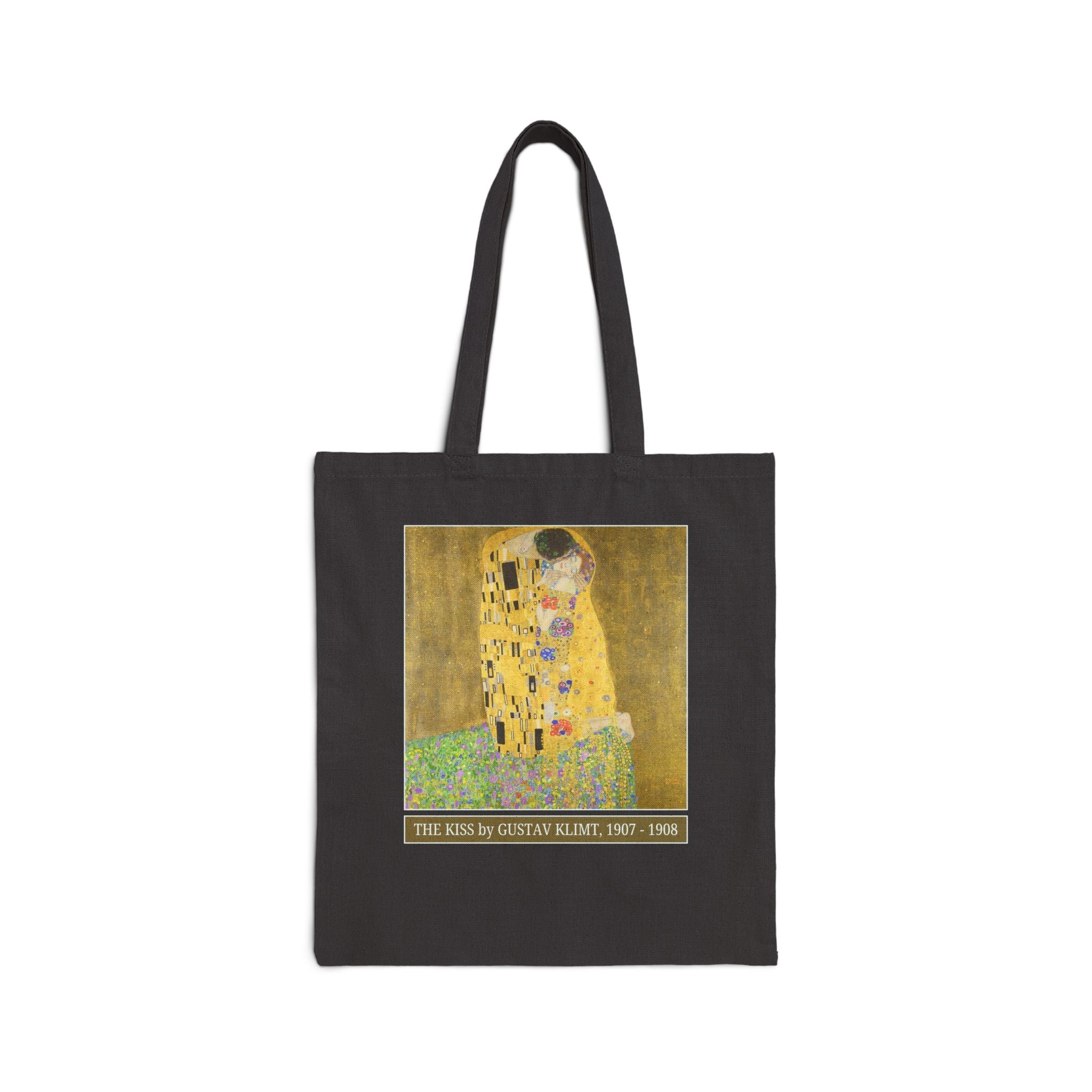 The Kiss by Gustav Klimt, Colorful Art History Lover Tote Bag, Friend Who Loves Art, Famous Painting, Humanities Major, Art Historian Gift - Opal and June