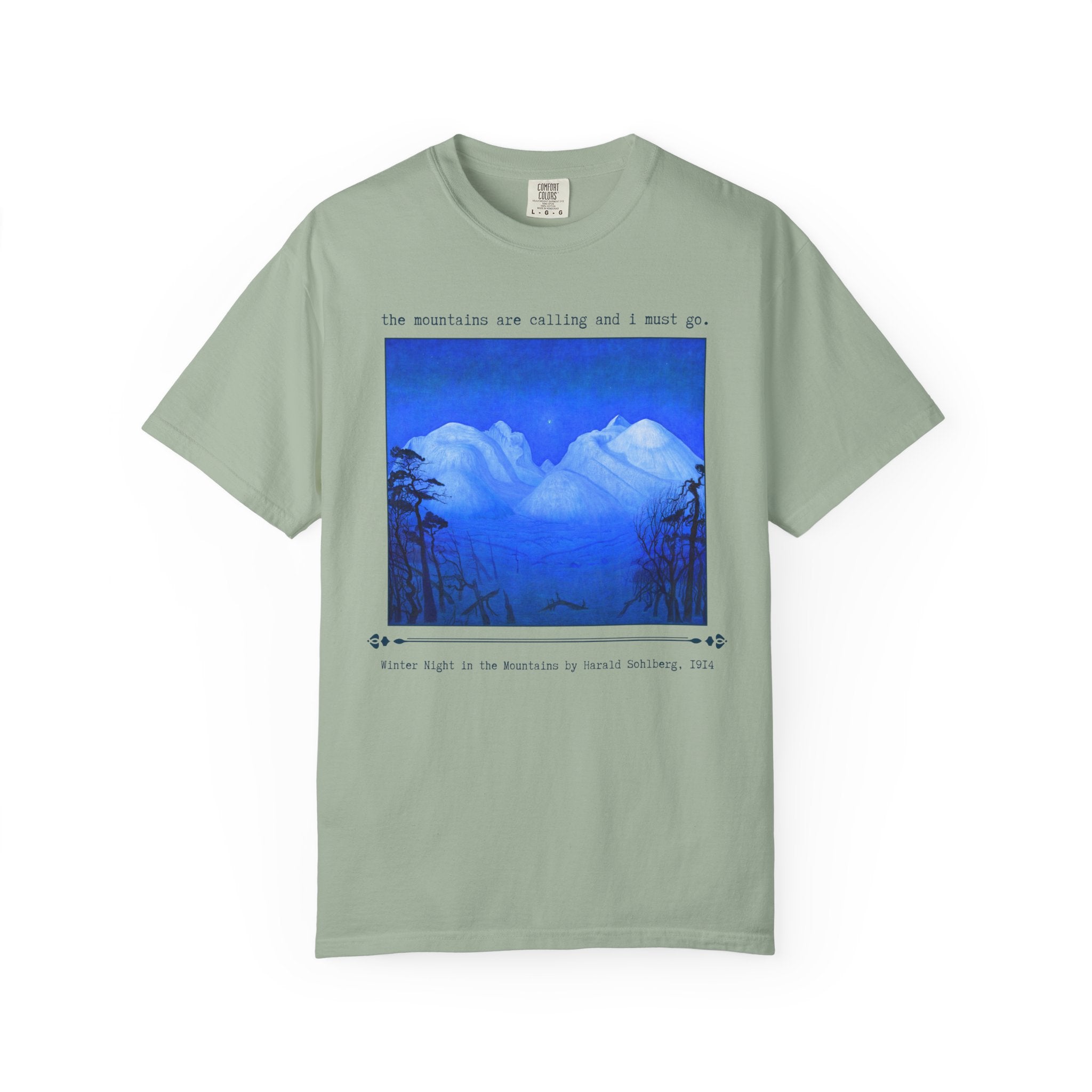 The Mountains Are Calling and I Must Go Art History Tee - Opal and June