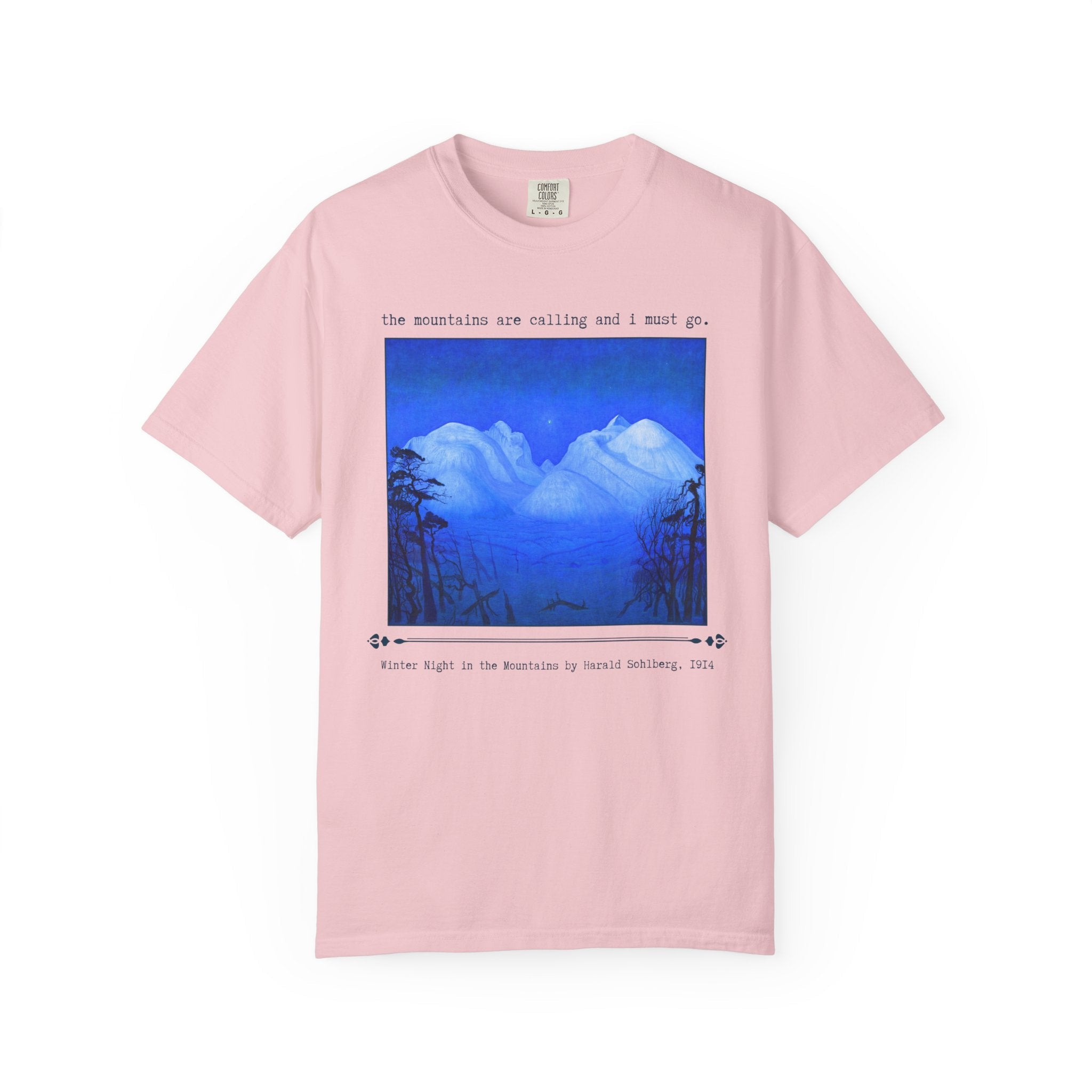 The Mountains Are Calling and I Must Go Art History Tee - Opal and June