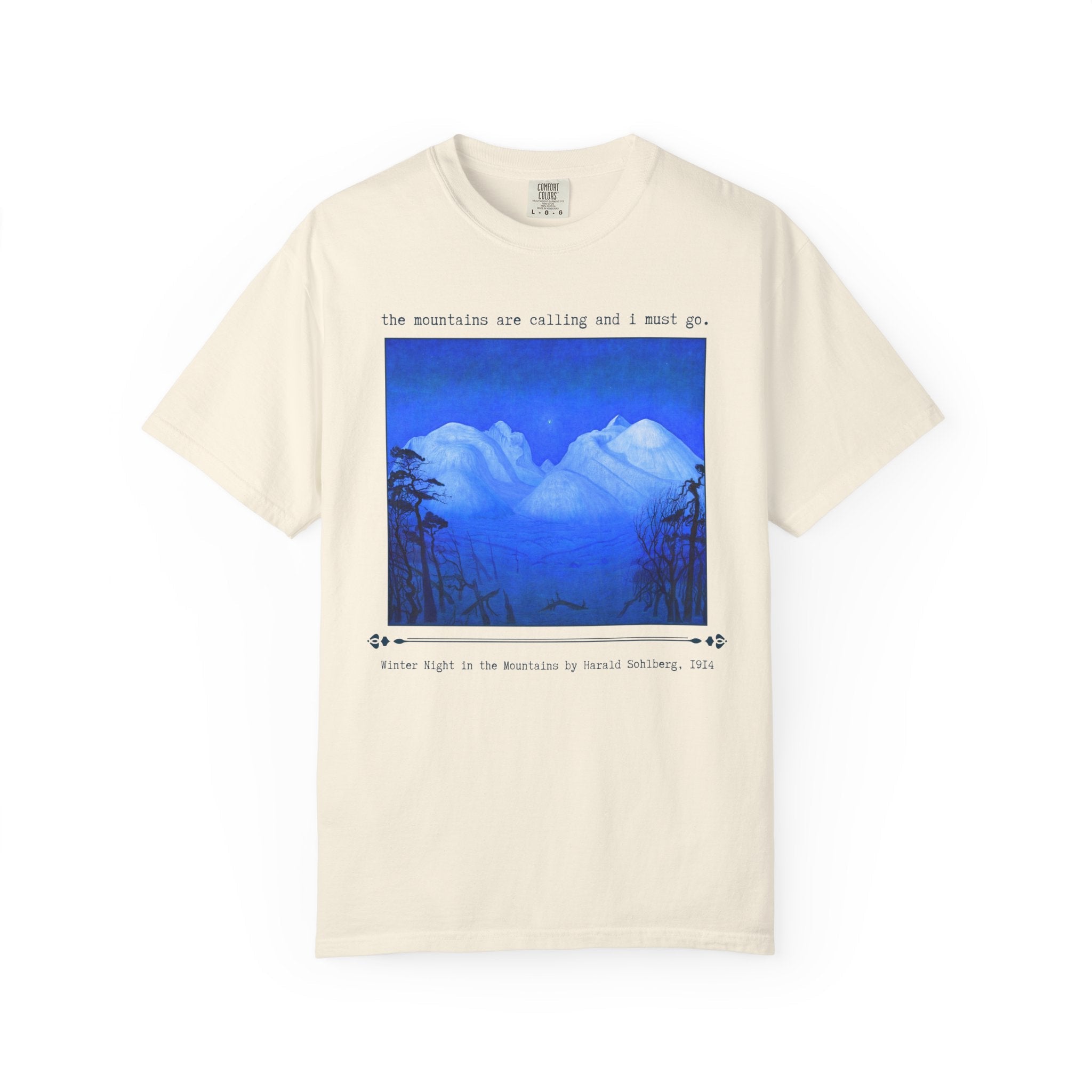 The Mountains Are Calling and I Must Go Art History Tee - Opal and June