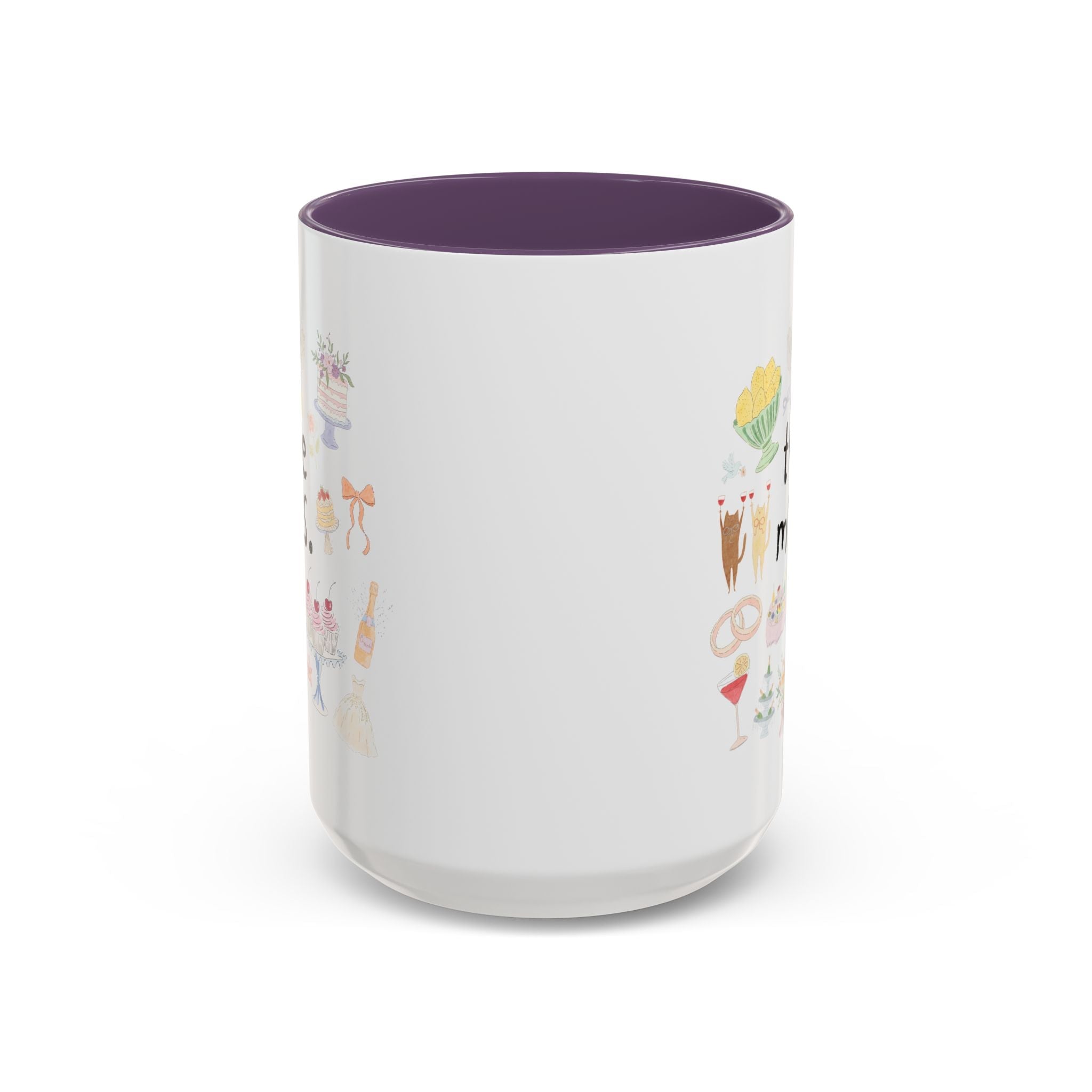 The Mrs. Coffee Mug with Cute Doodles - Opal and June