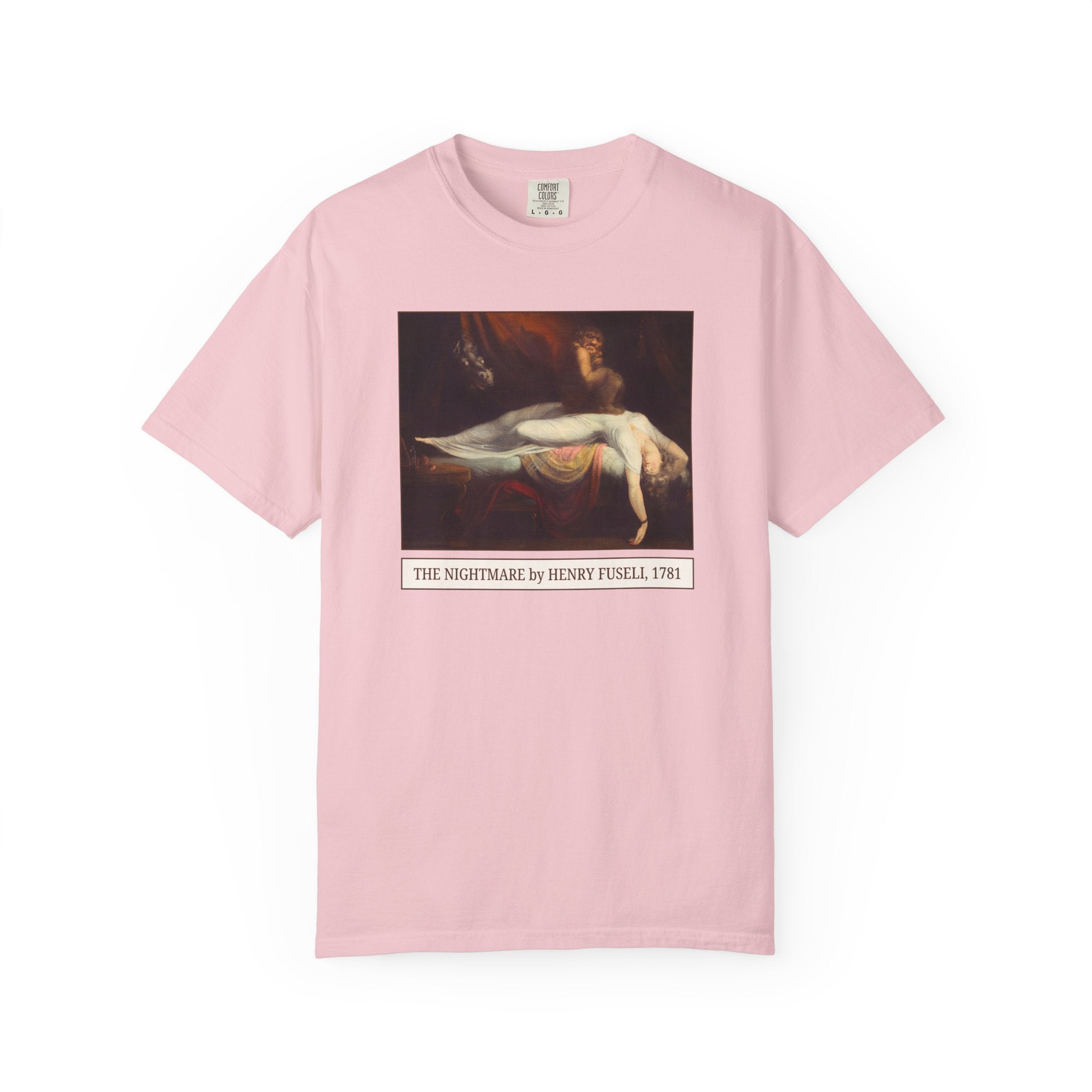 The Nightmare by Henry Fuseli 18th Century Art History Tee Shirt, Spooky Humanities Major T-Shirt, Swedish Romanticism Art History Tee - Opal and June