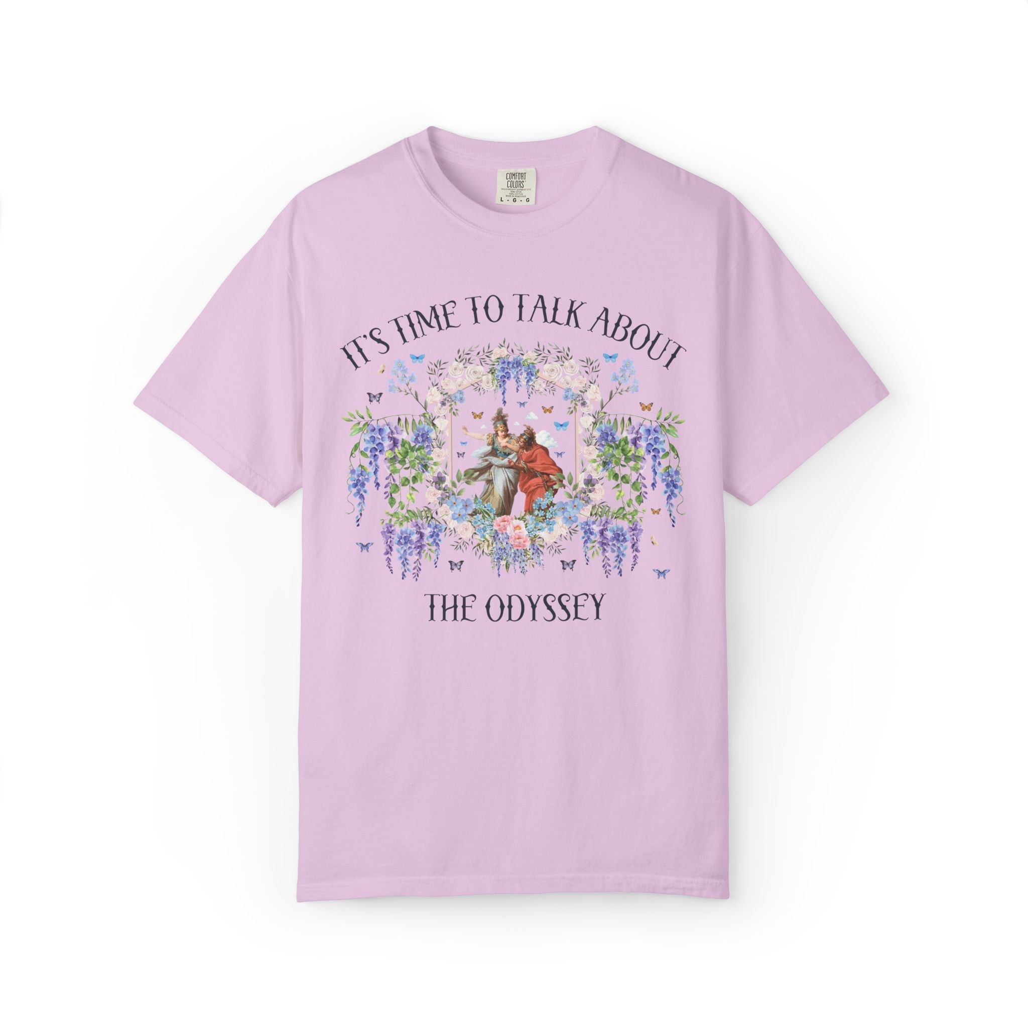The Odyssey Art History Buff Tee Shirt: Ancient Greek Mythology History Buff T-Shirt, Homer Ancient Classic Literature, Poetry Major Gift - Opal and June